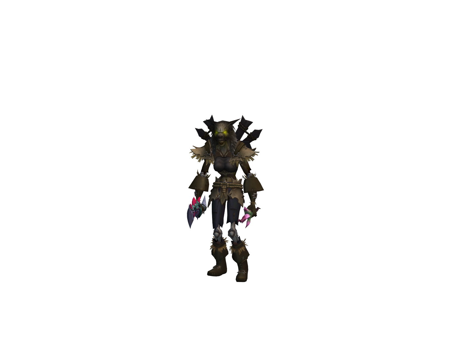 Lomericus 3D character render