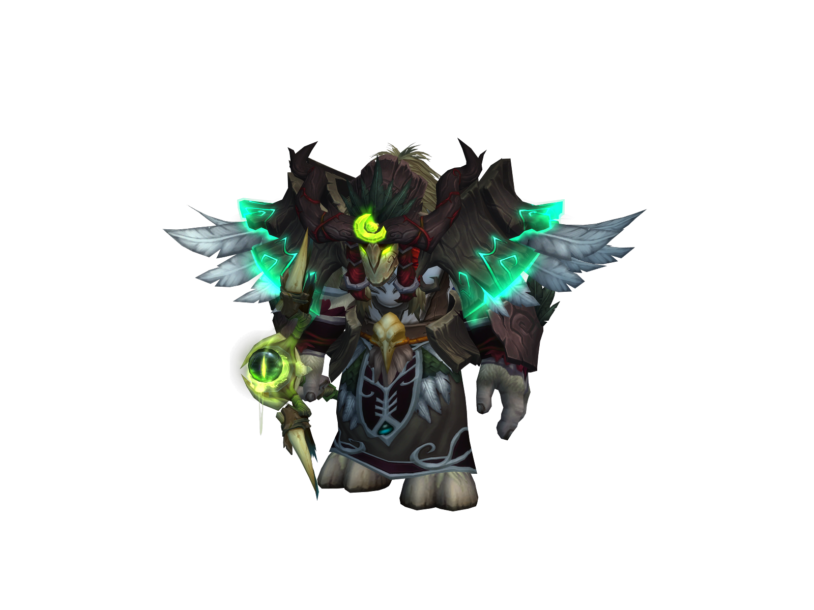 Powassan 3D character render