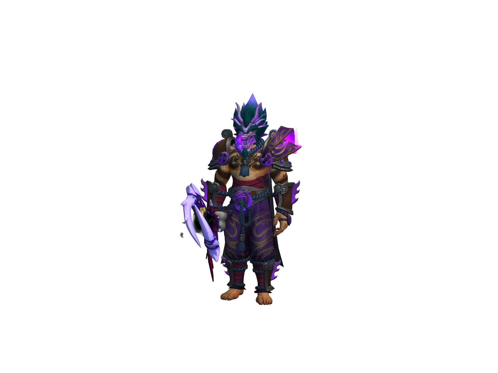 Mîyagi 3D character render