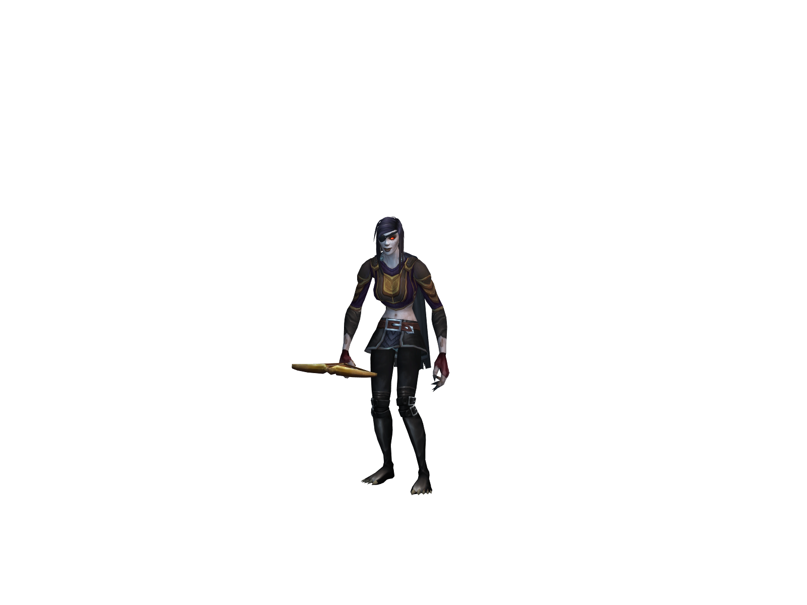 Melbane 3D character render