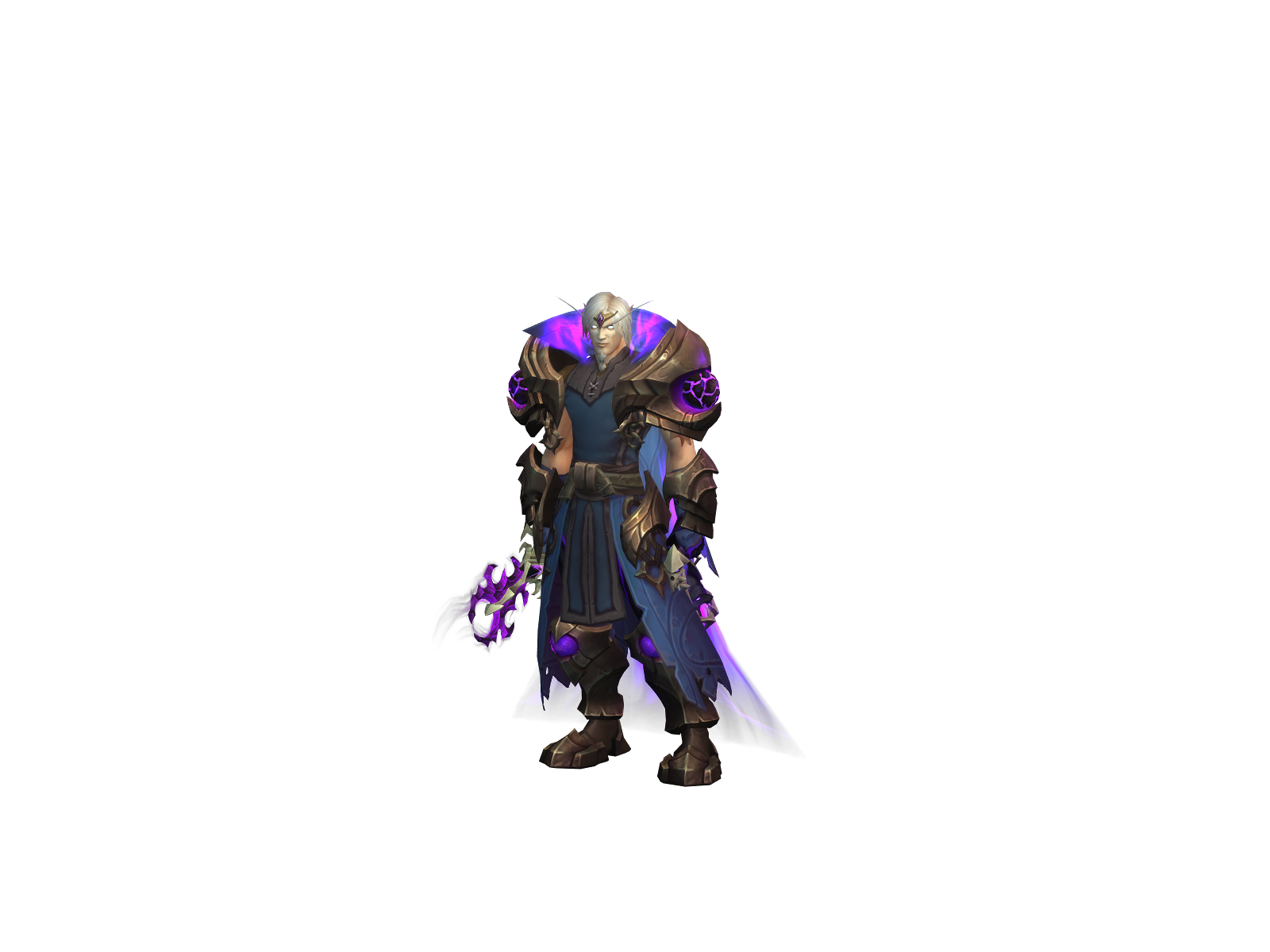 Night 3D character render