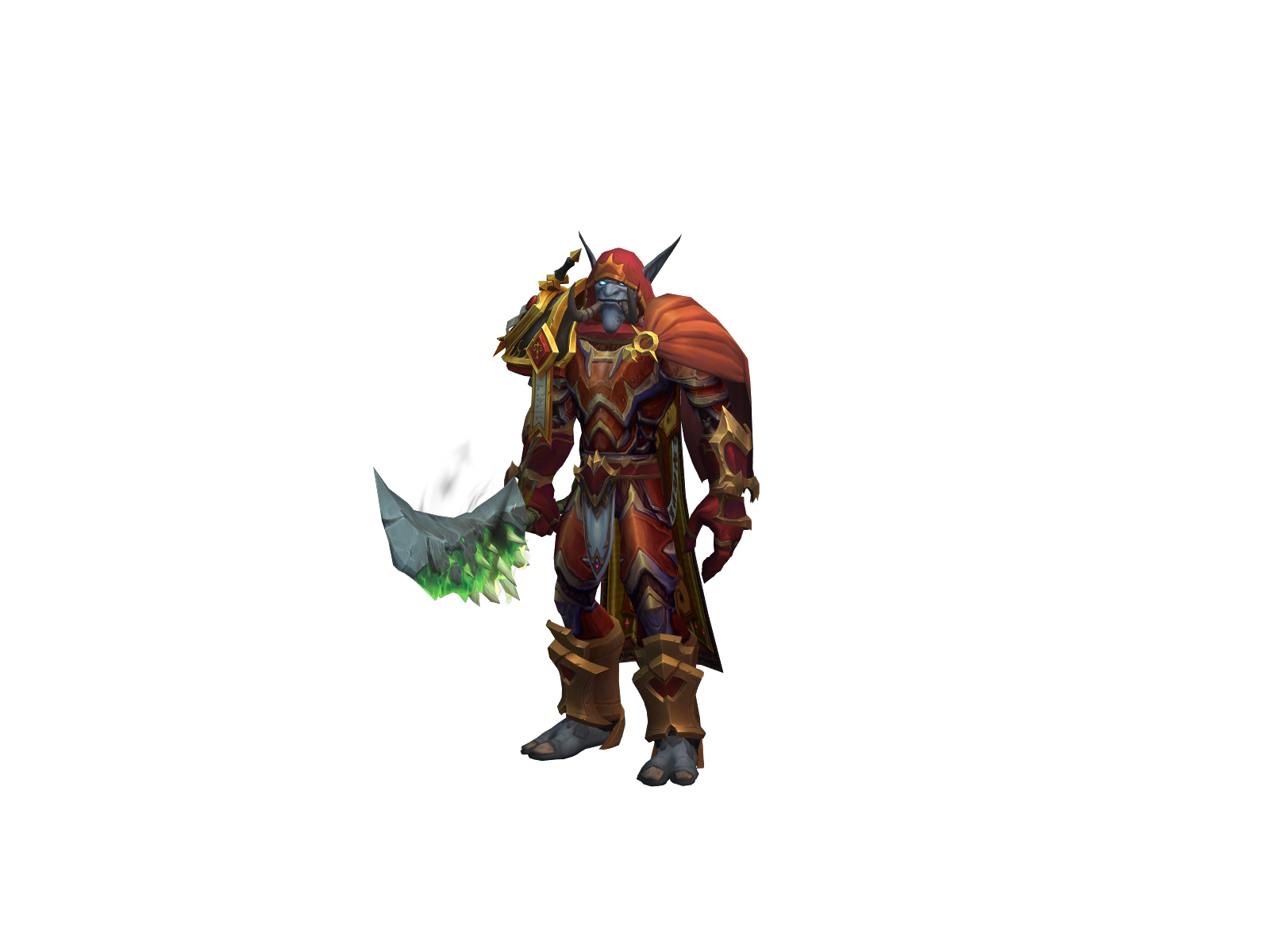 Whiskeyloa 3D character render