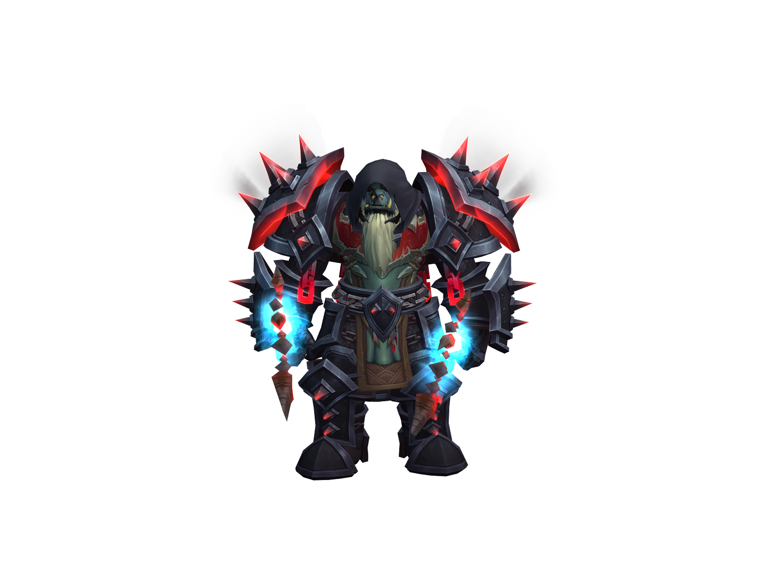 Bloodryk 3D character render