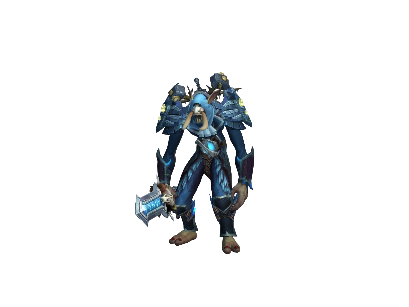 Madgolfcaddy 3D character render