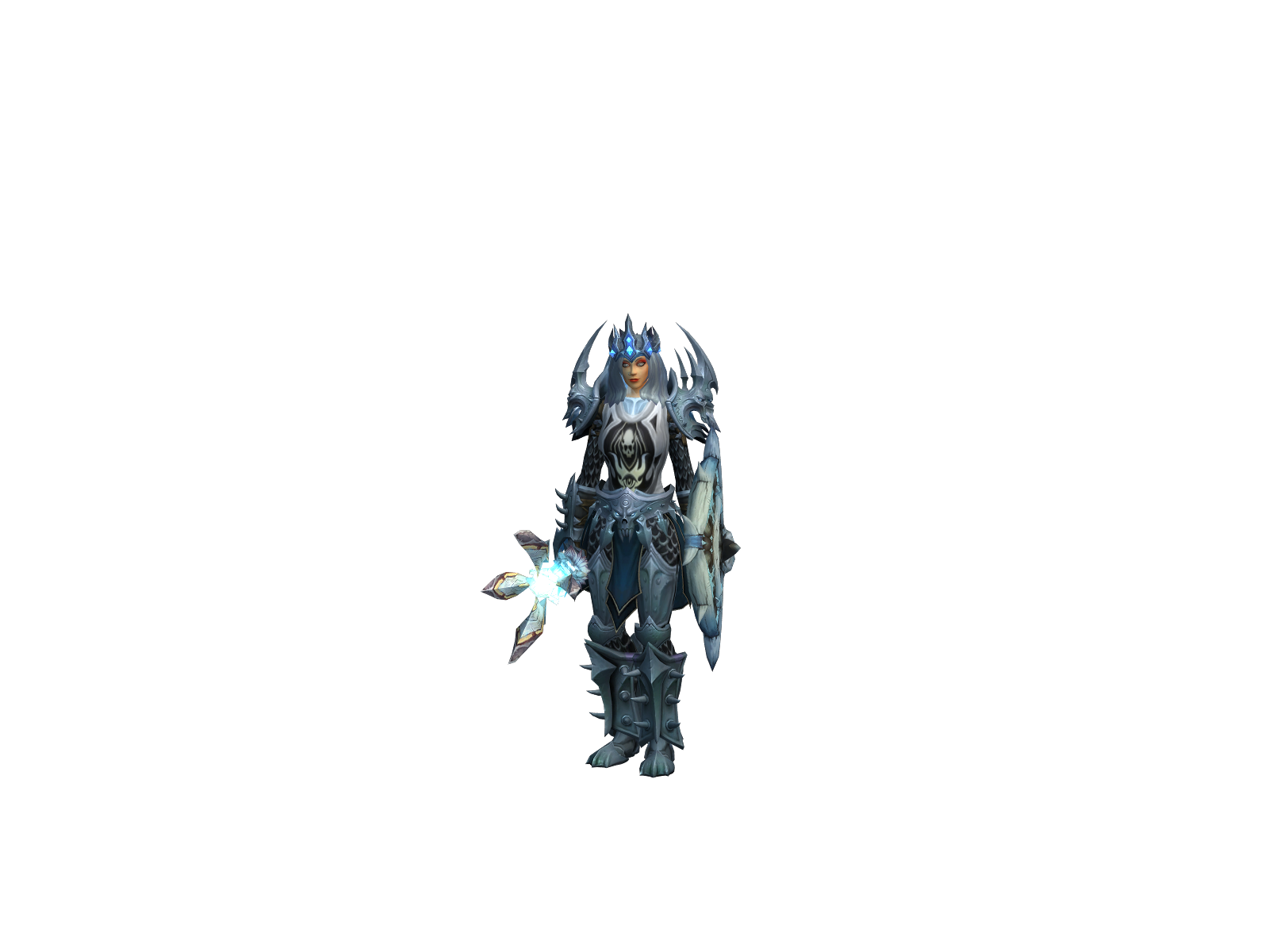 Dispense 3D character render