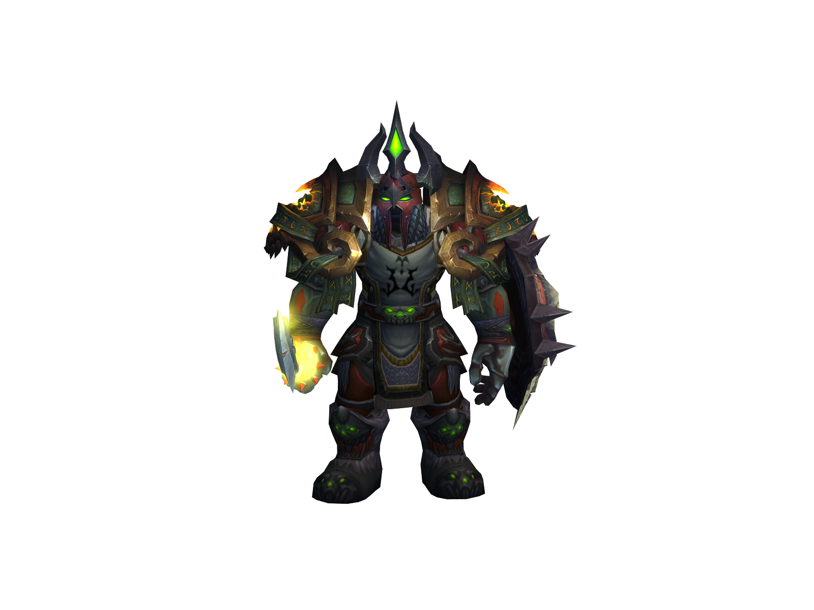 Ghrock 3D character render