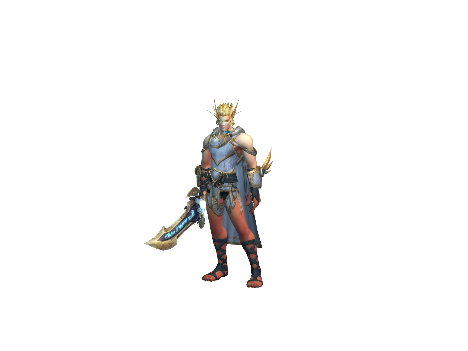 Ânash 3D character render