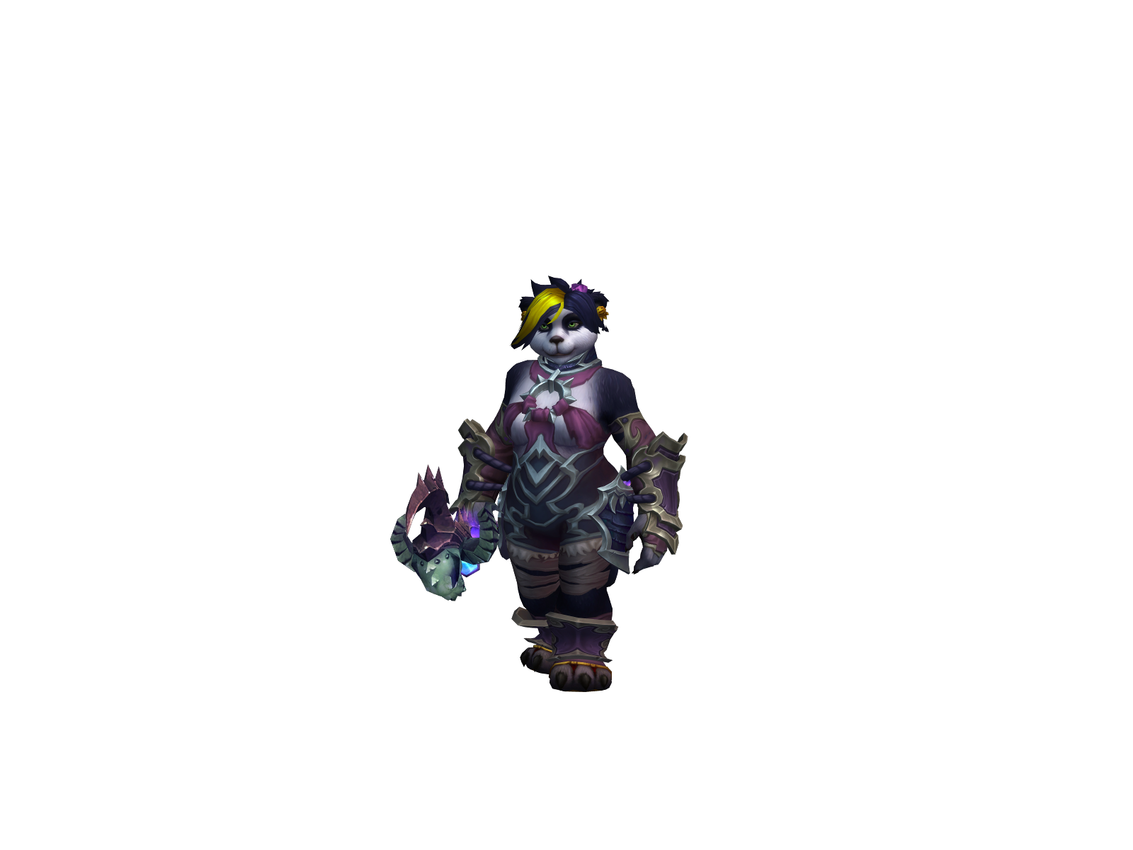 Tundras 3D character render