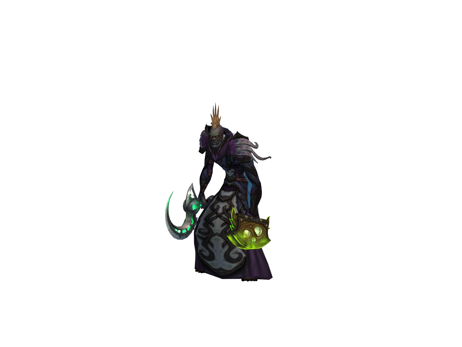Elisc 3D character render