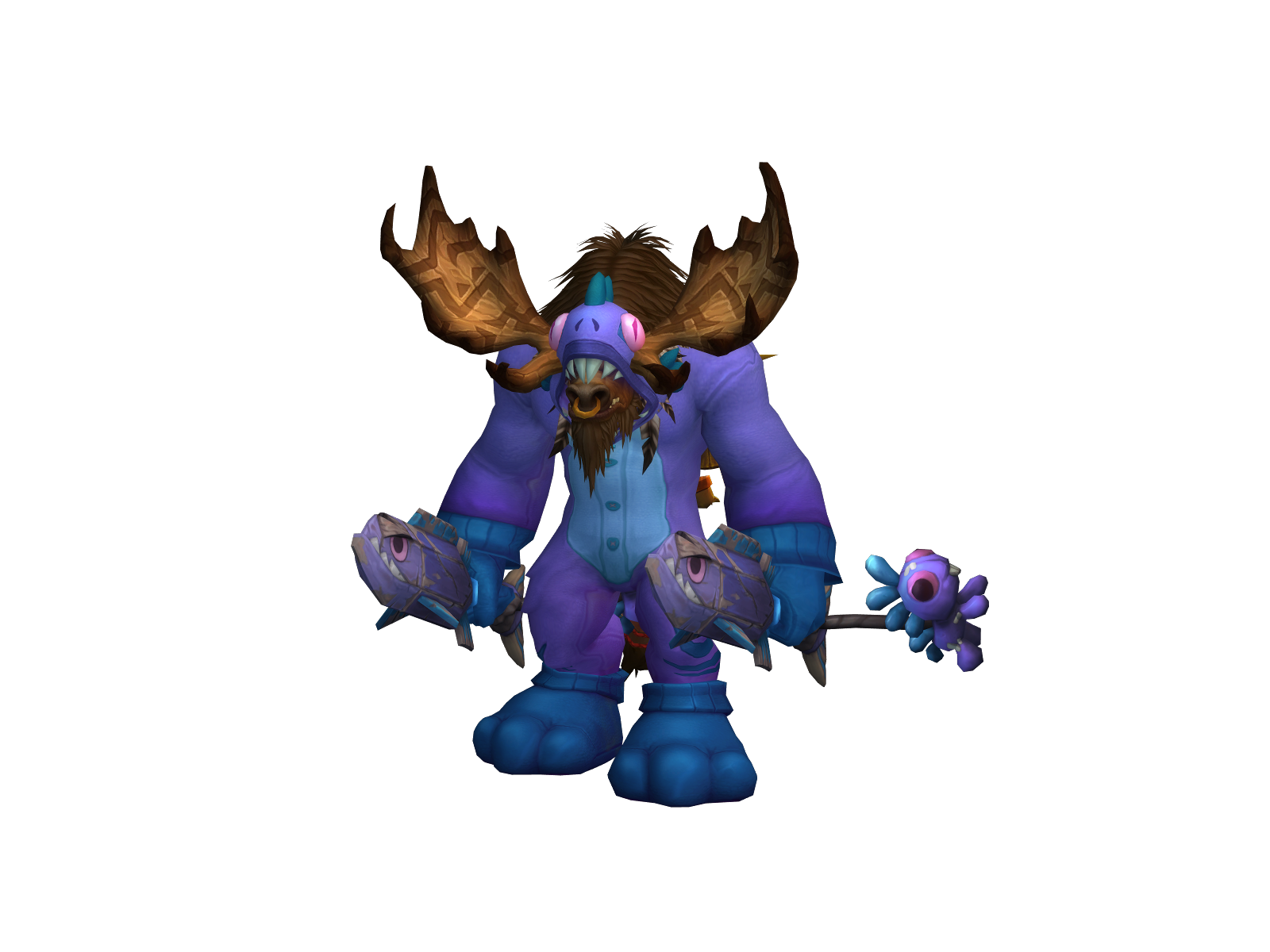 Telegraph 3D character render
