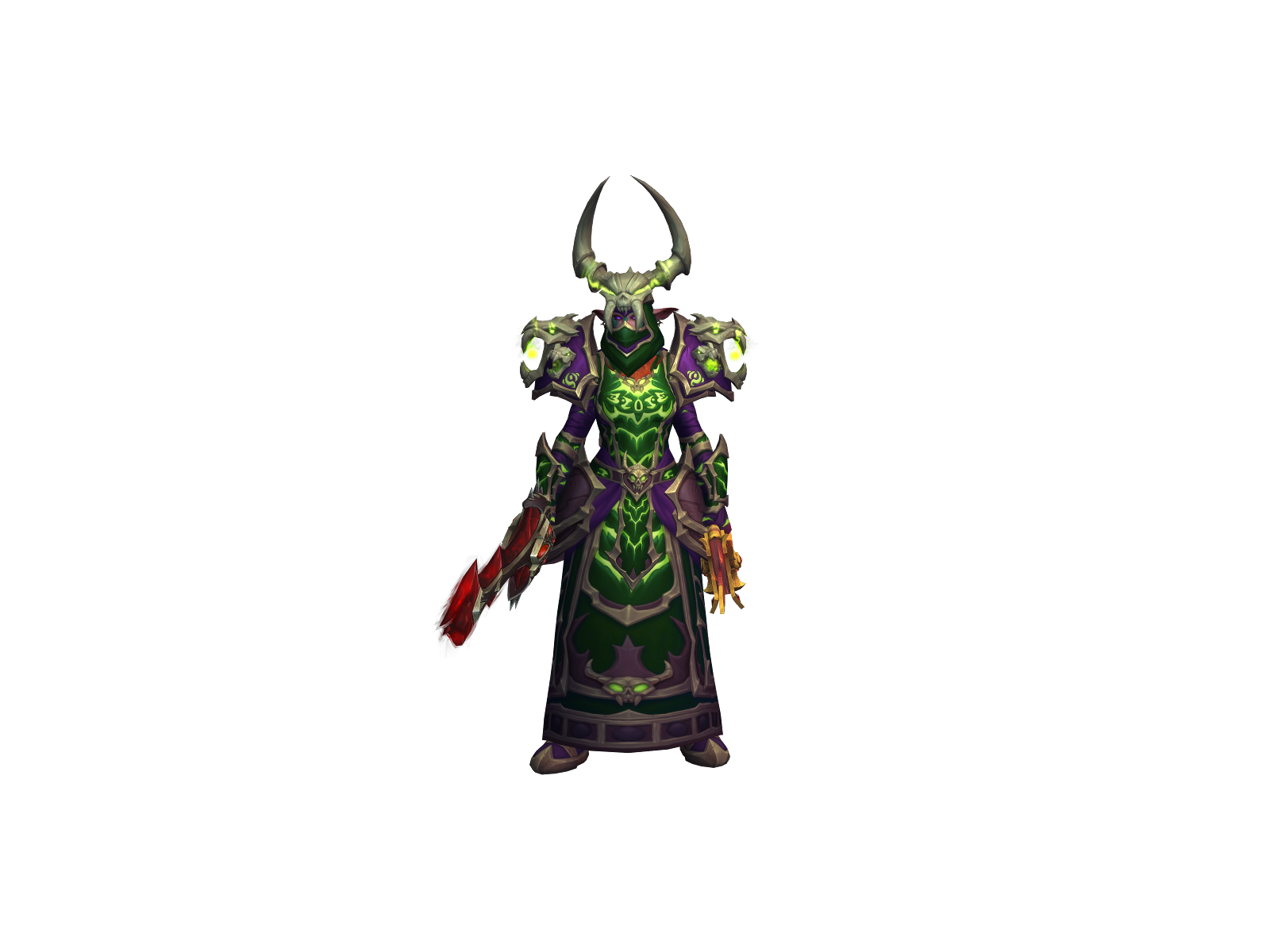 Akazur 3D character render