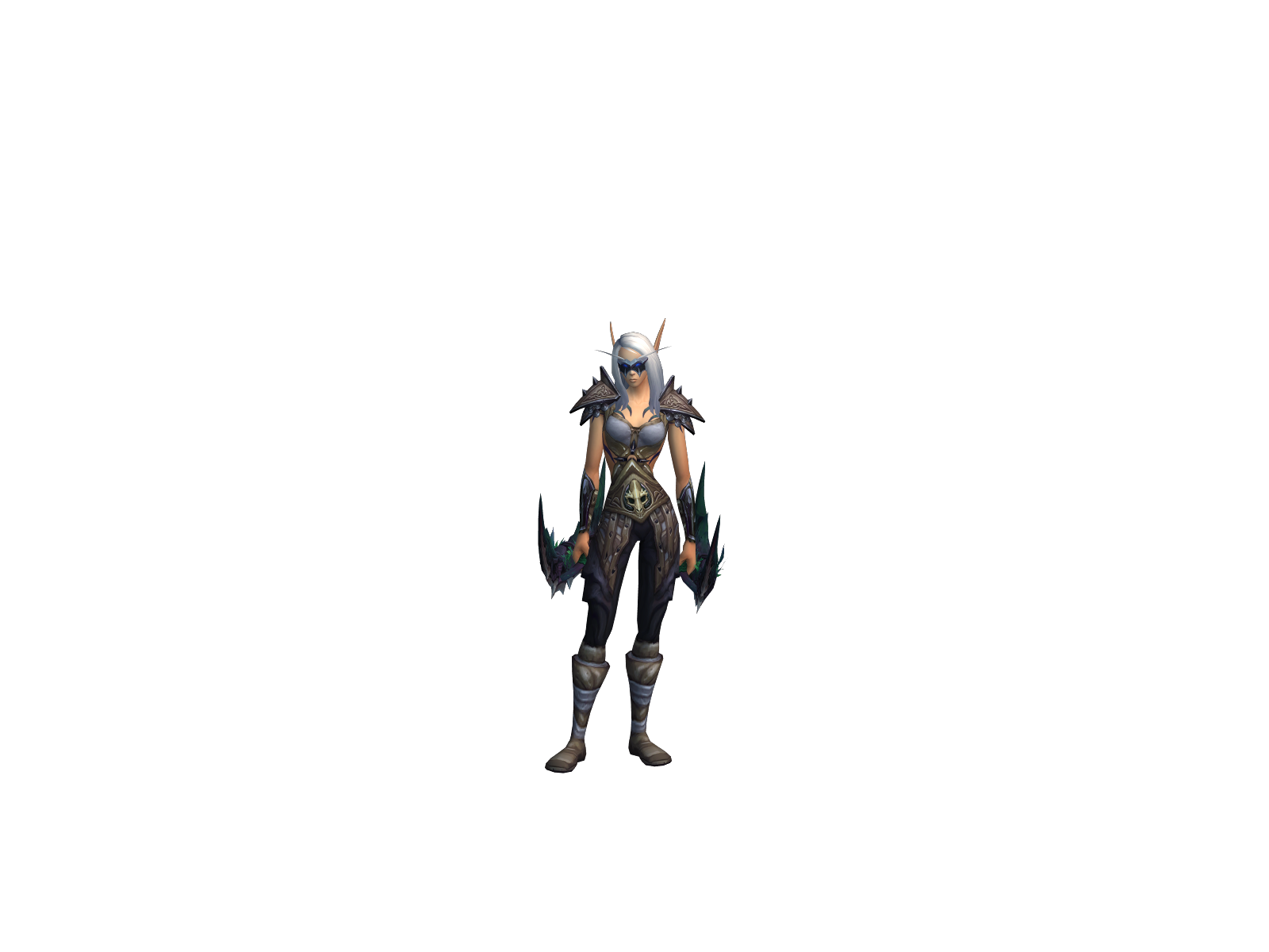 Meganx 3D character render