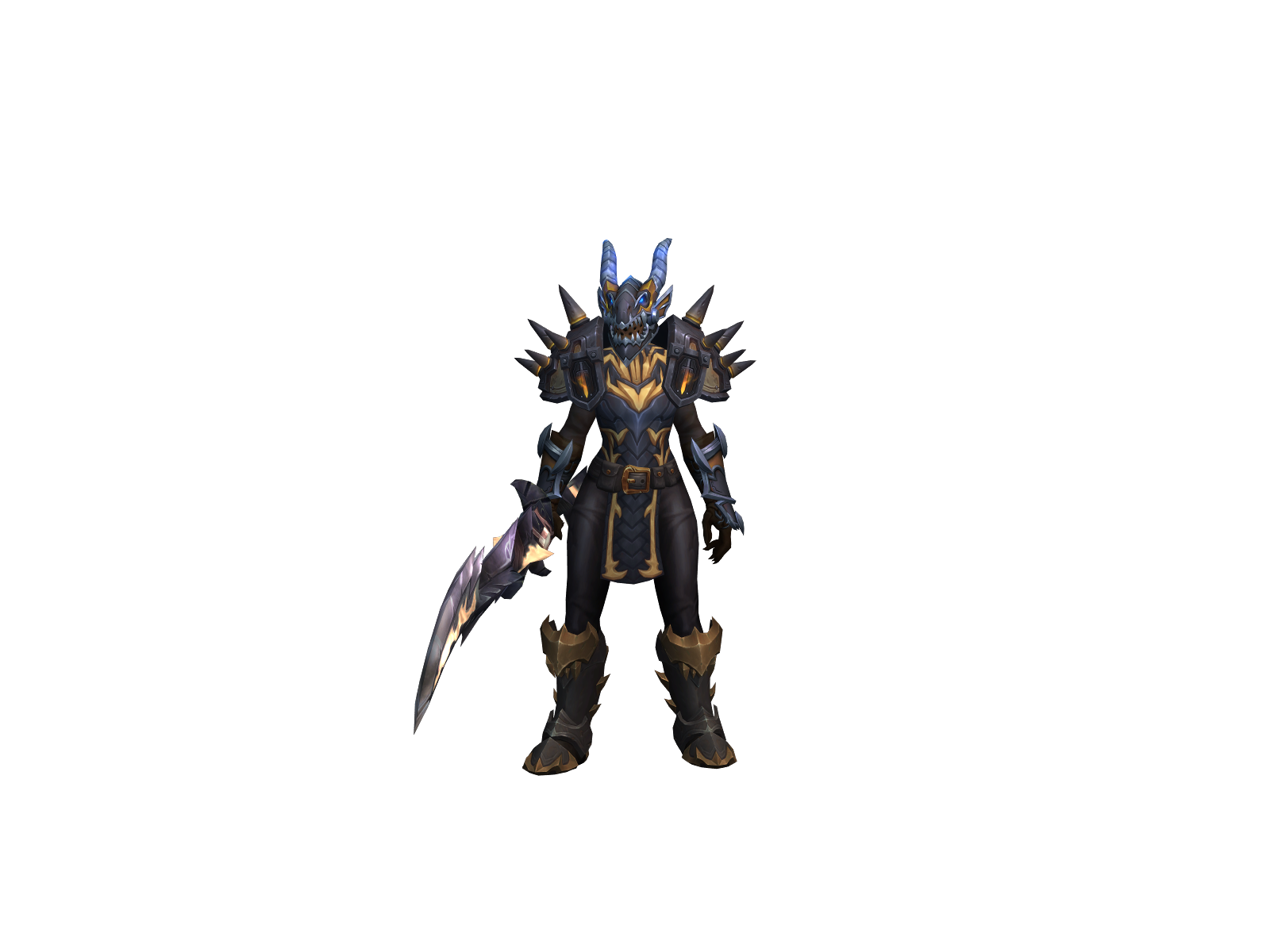 Kabigon 3D character render