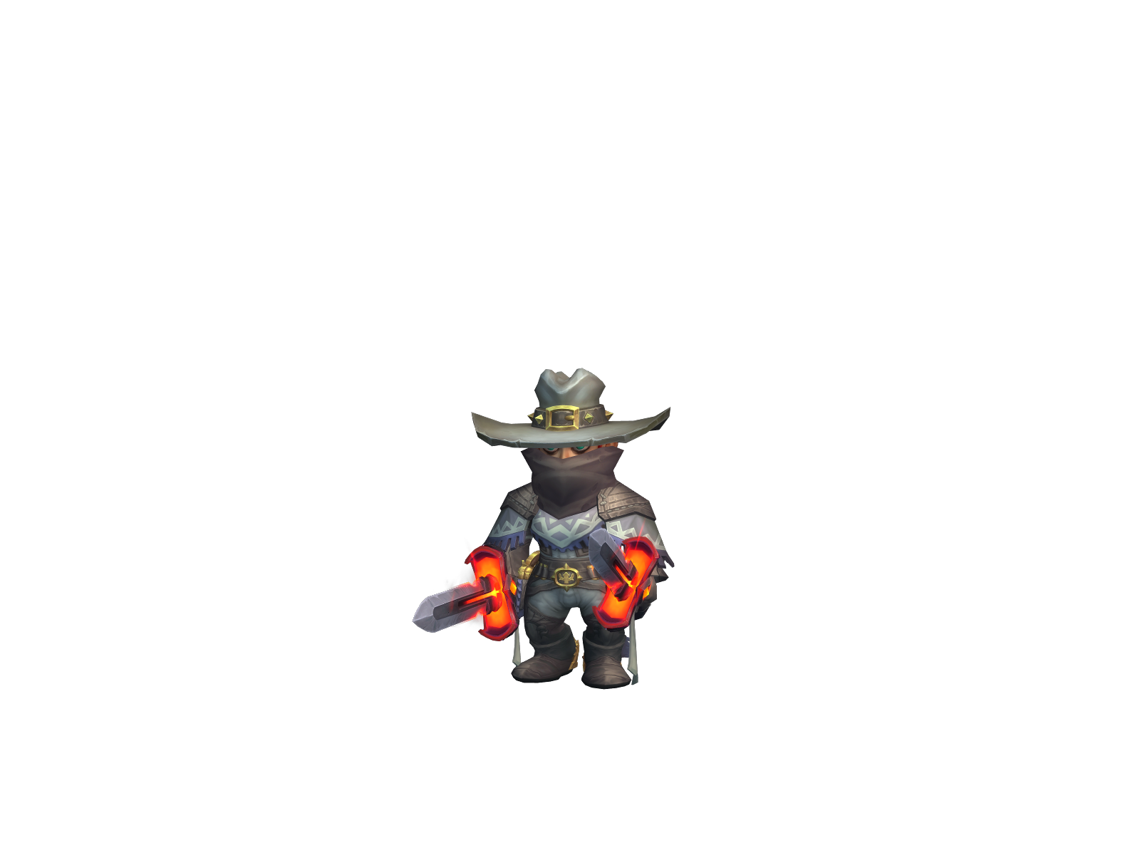 Roguew 3D character render