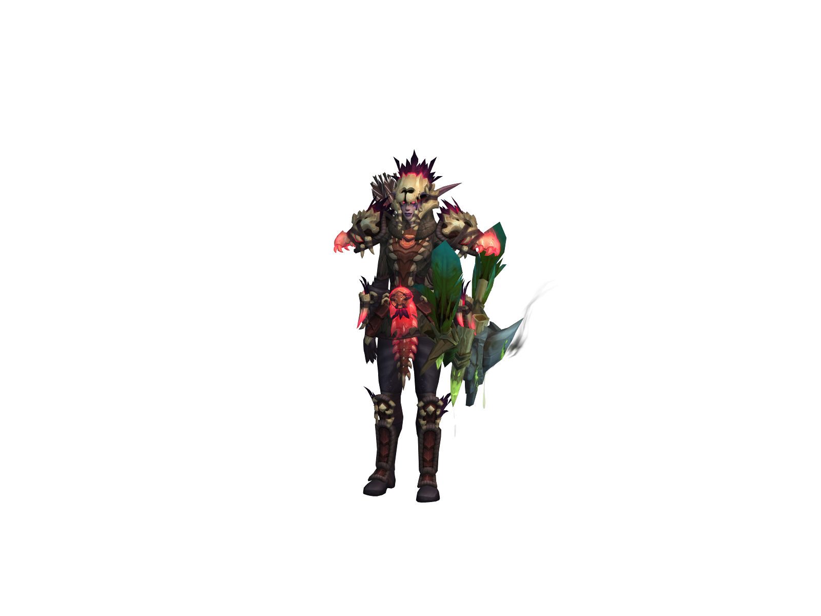 Raust 3D character render