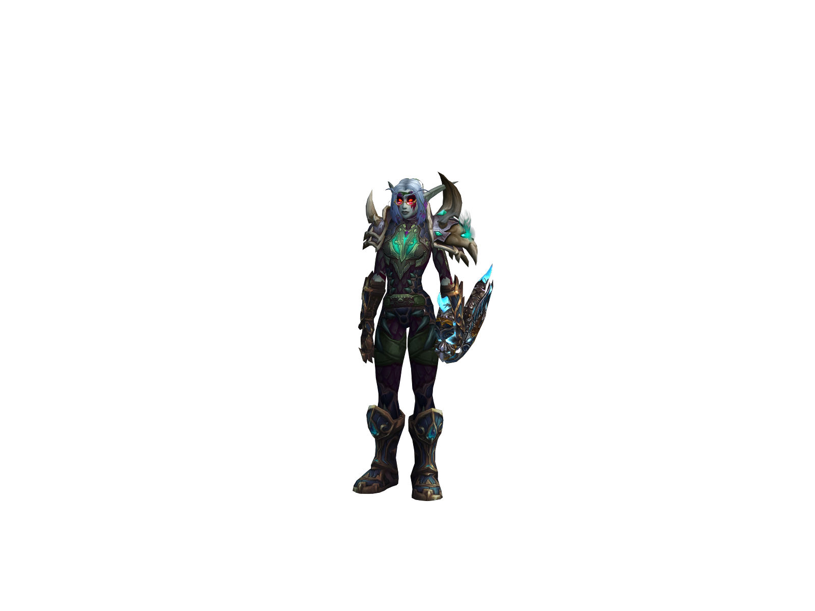 Tifftifftiff 3D character render