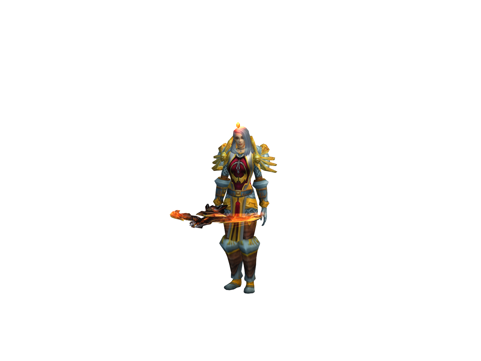 Habacuc 3D character render