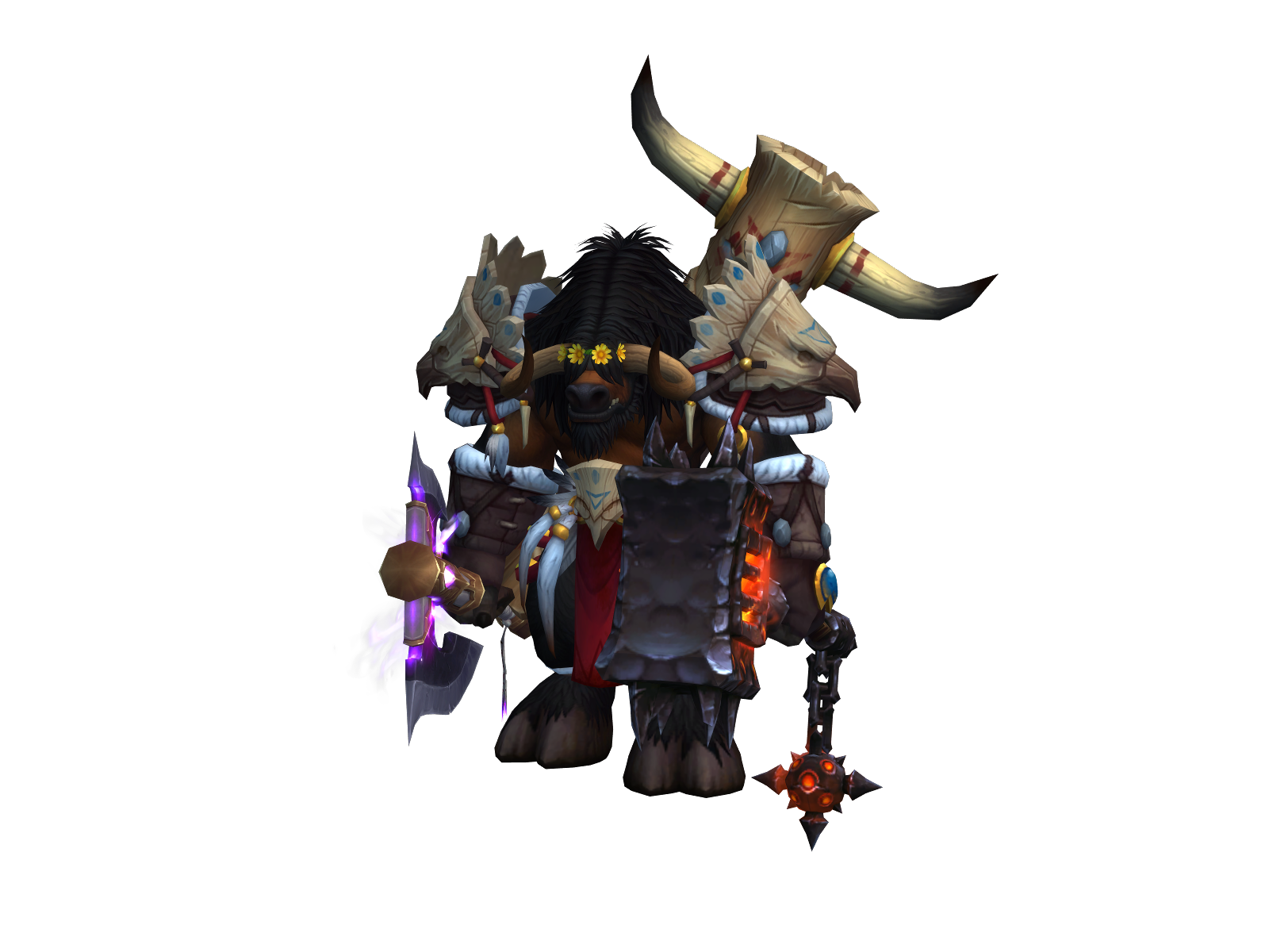 Mahry 3D character render