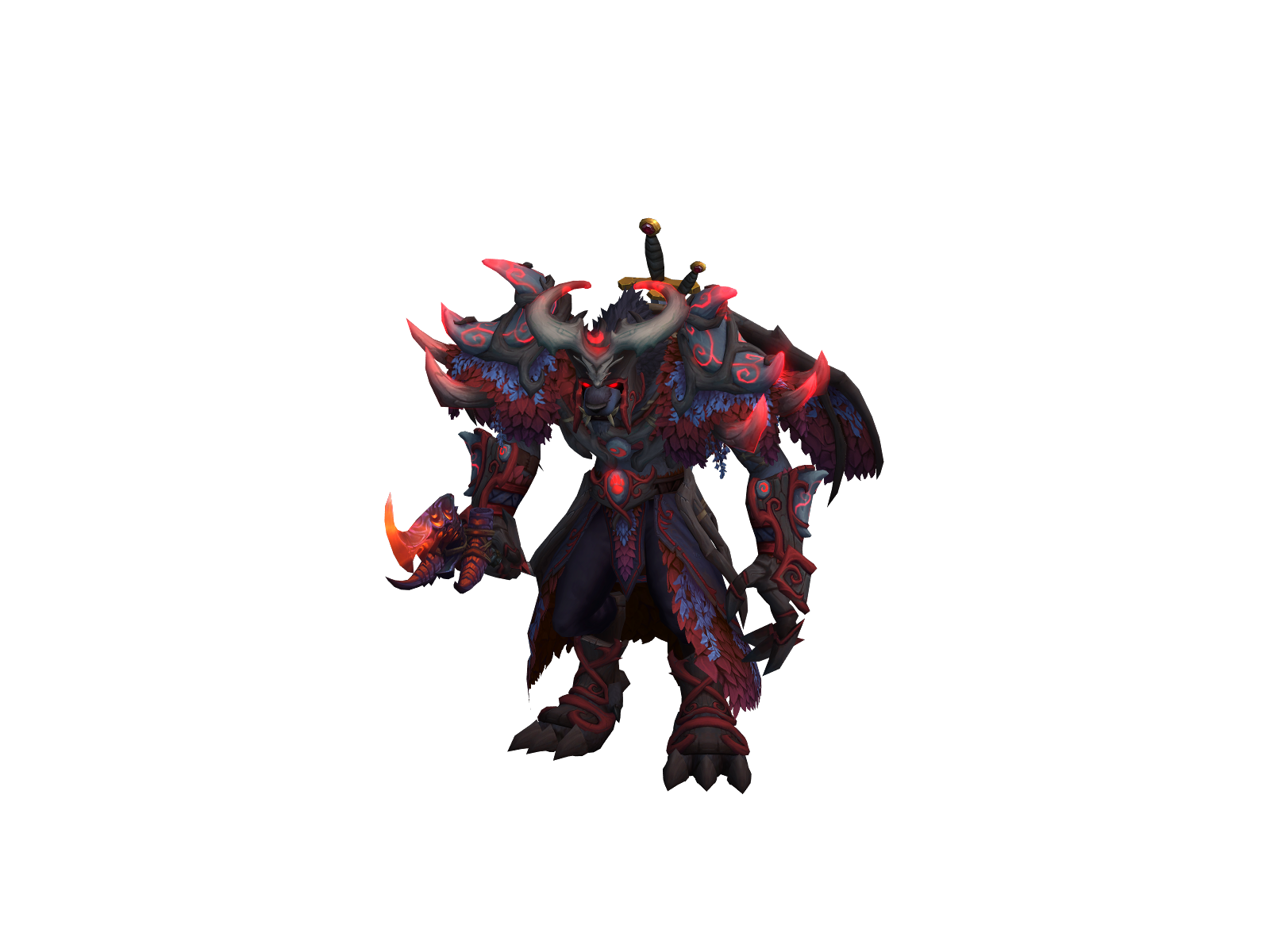 Magaui 3D character render
