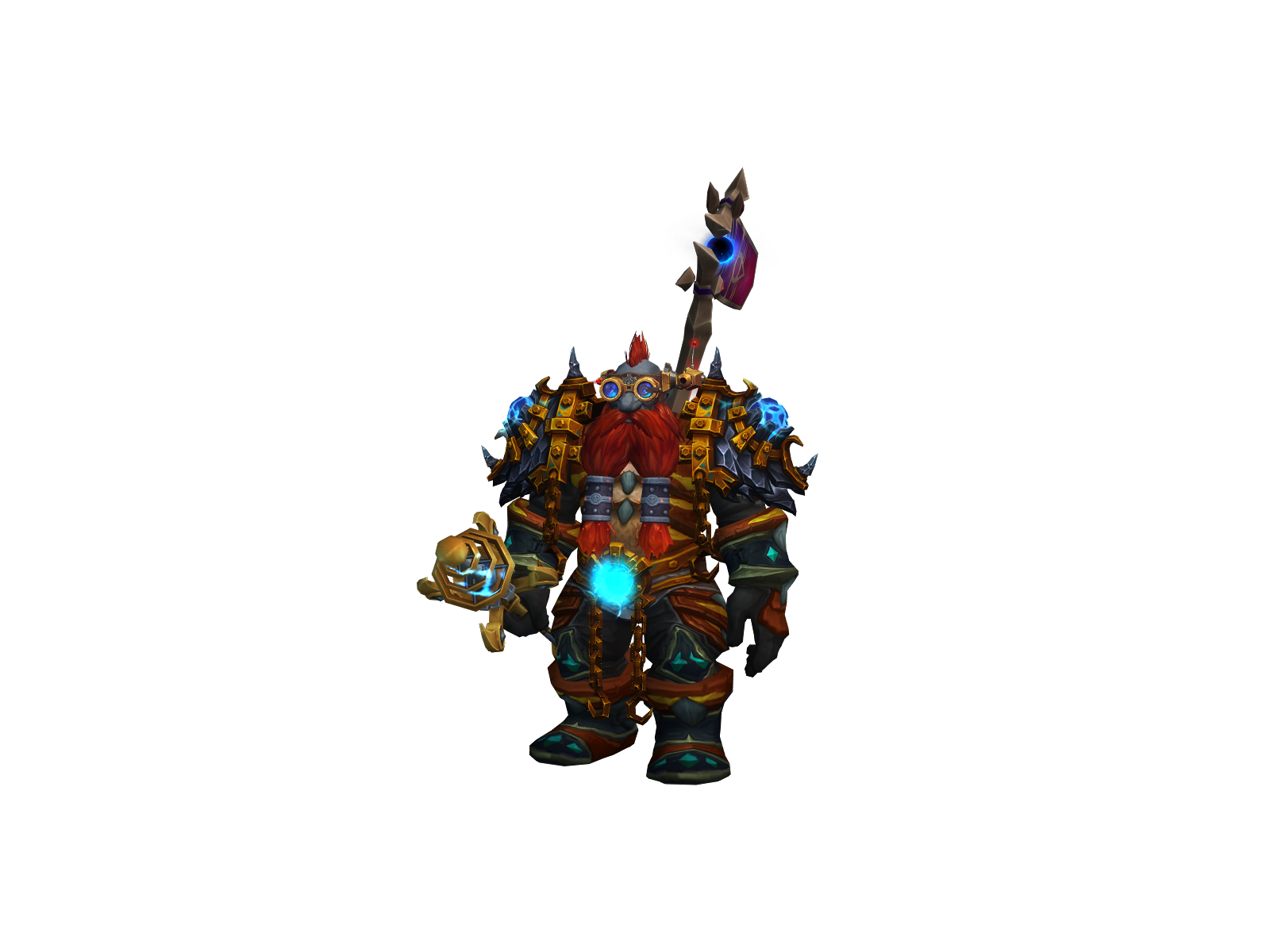 Pigpapapump 3D character render