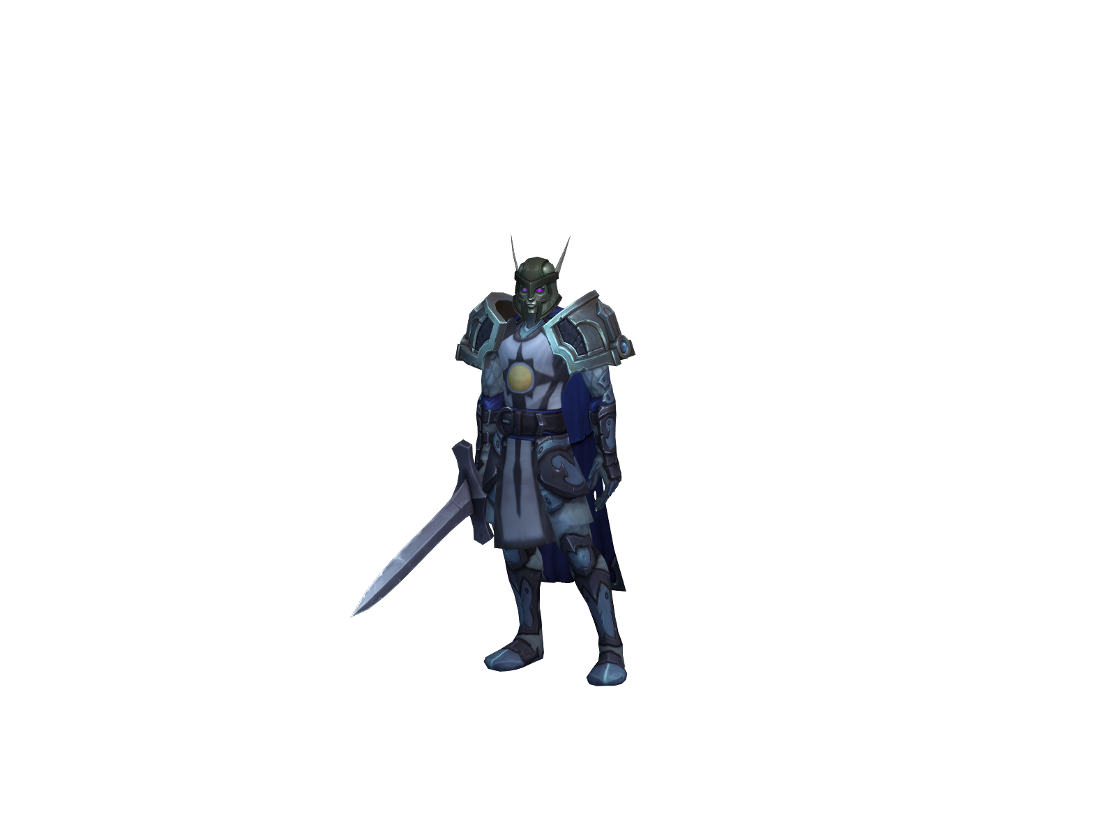 Ghostlyhero 3D character render