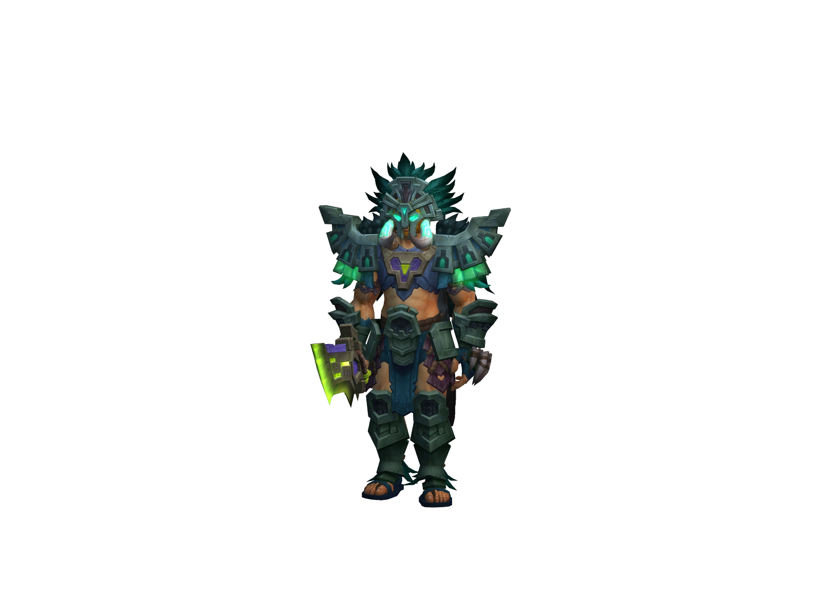 Rmaxx 3D character render