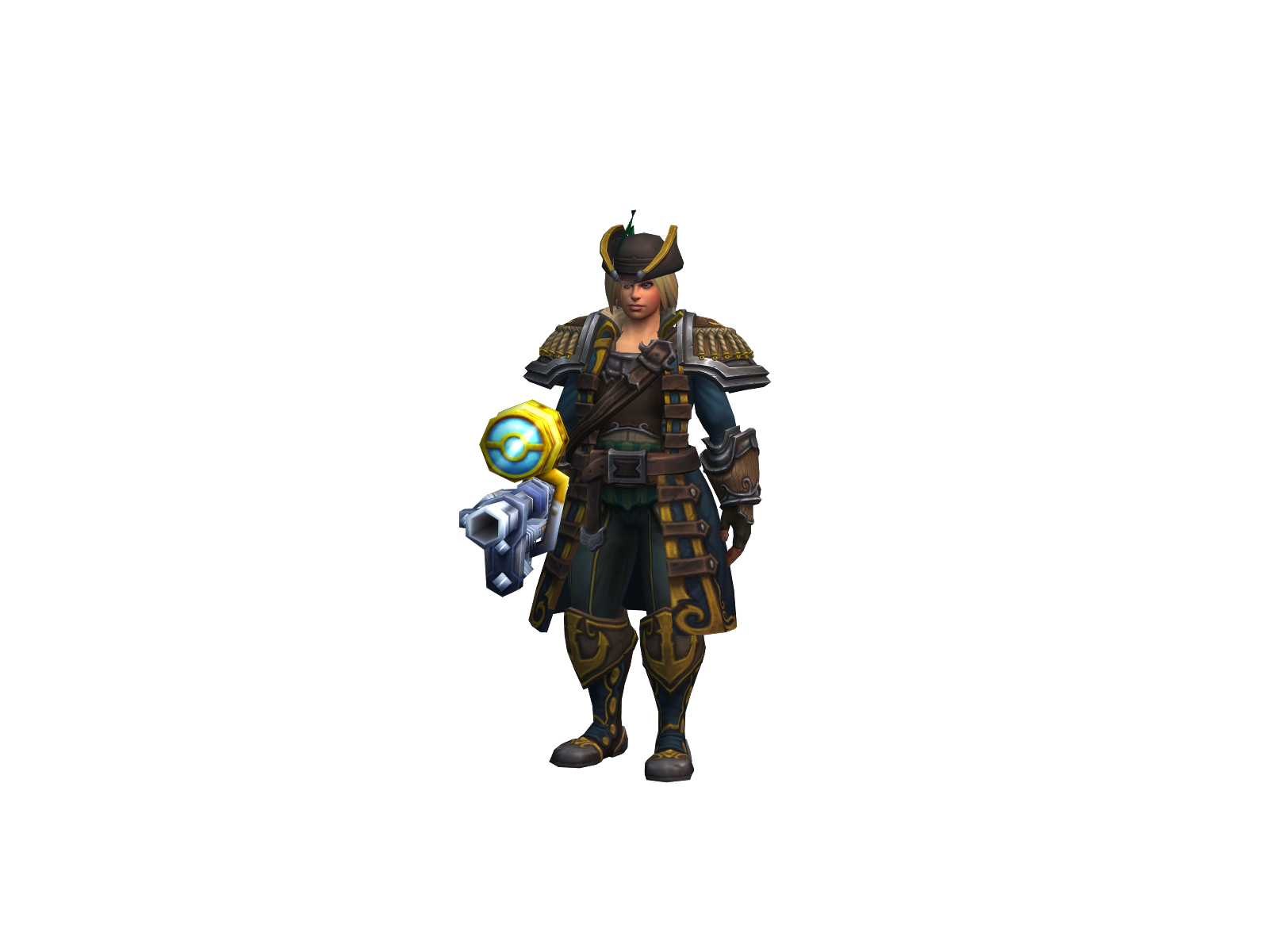 Lenora 3D character render