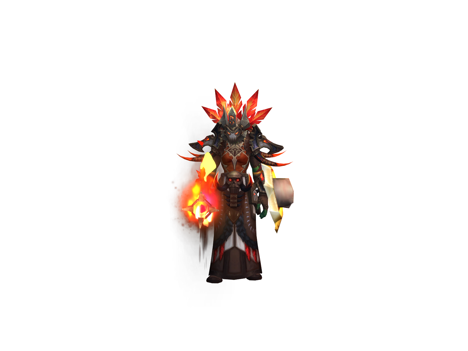 Buttontko 3D character render