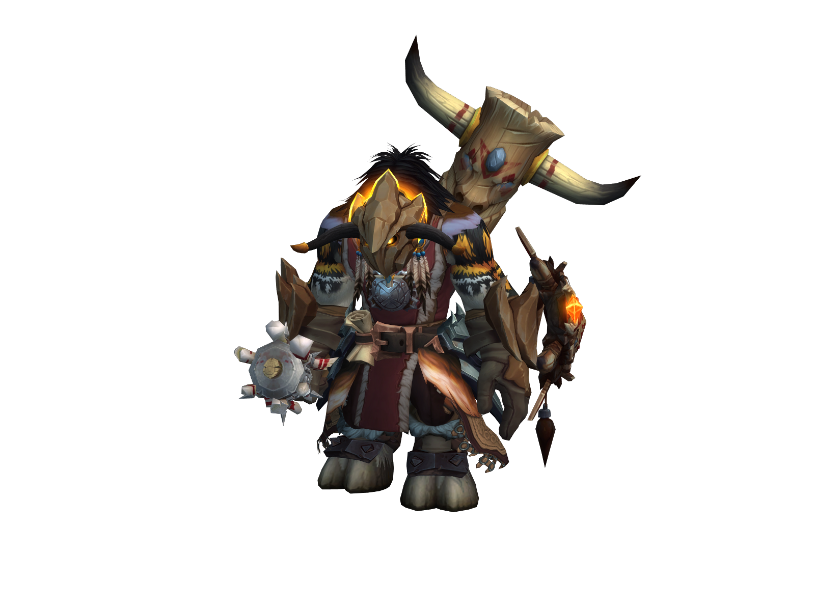 Huukron 3D character render