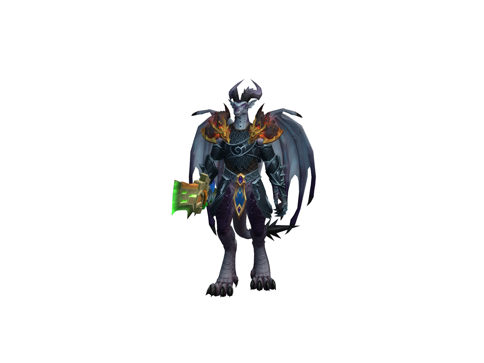 Durav 3D character render