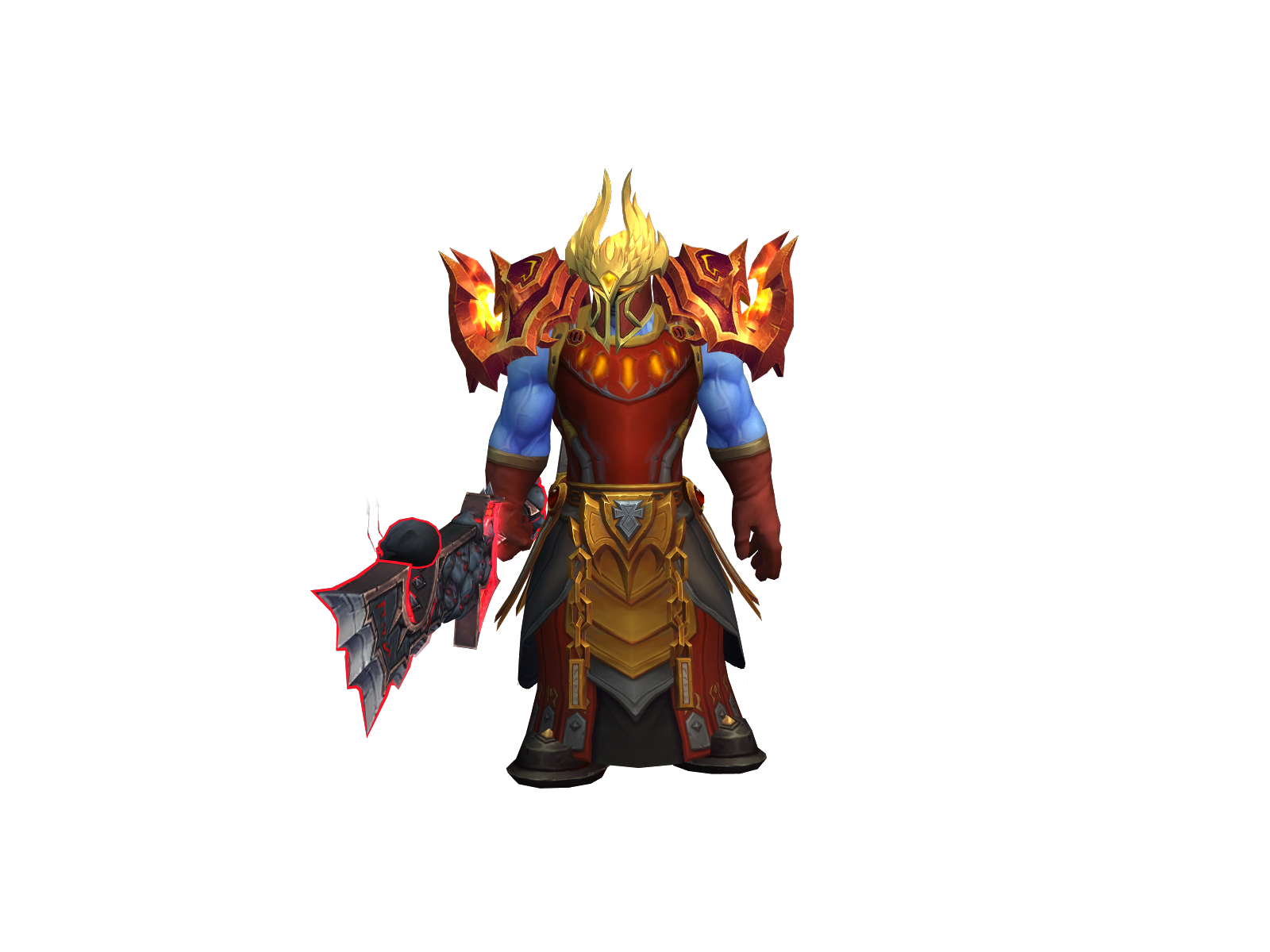 Trenseì 3D character render