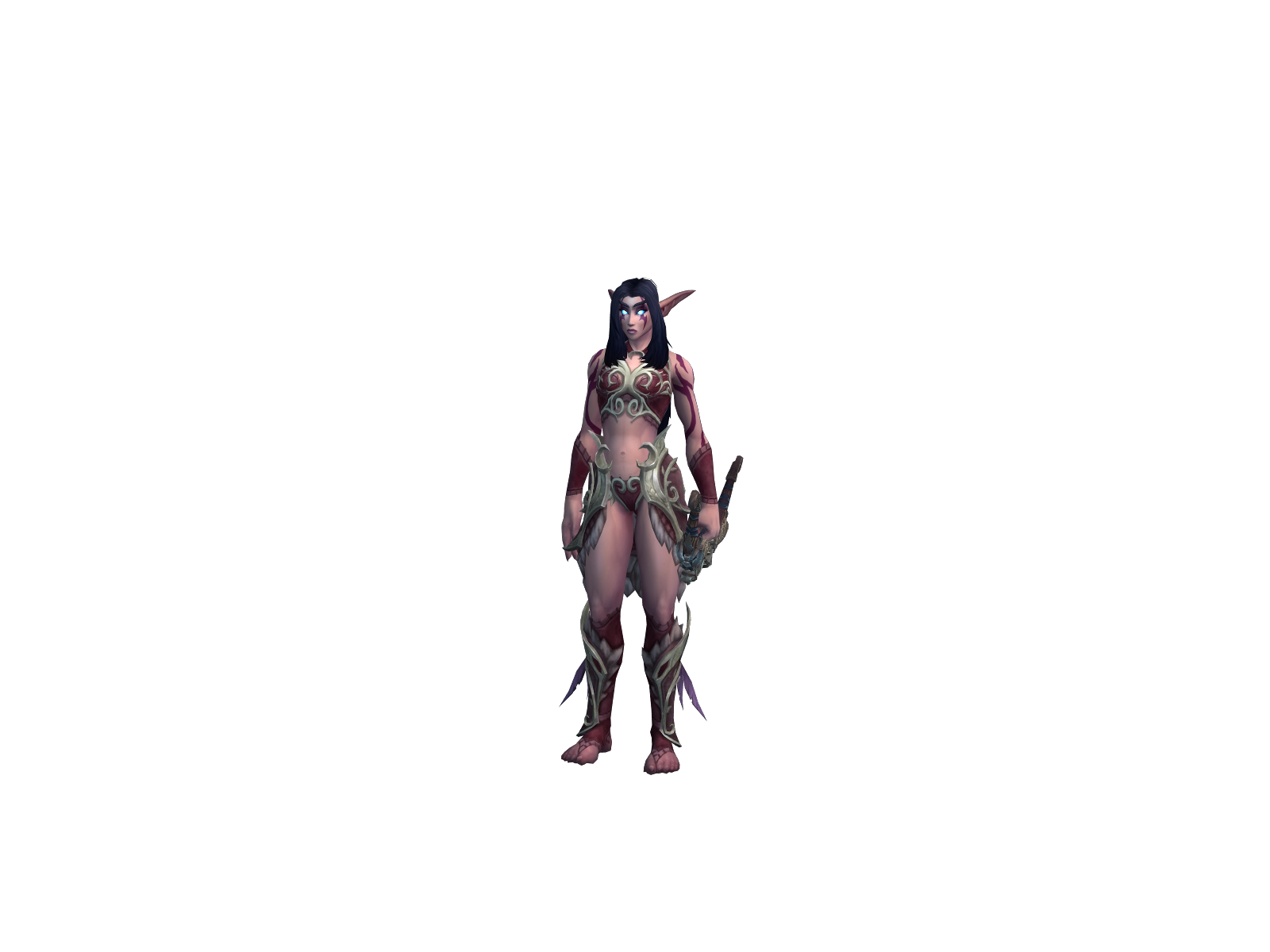 Jess 3D character render
