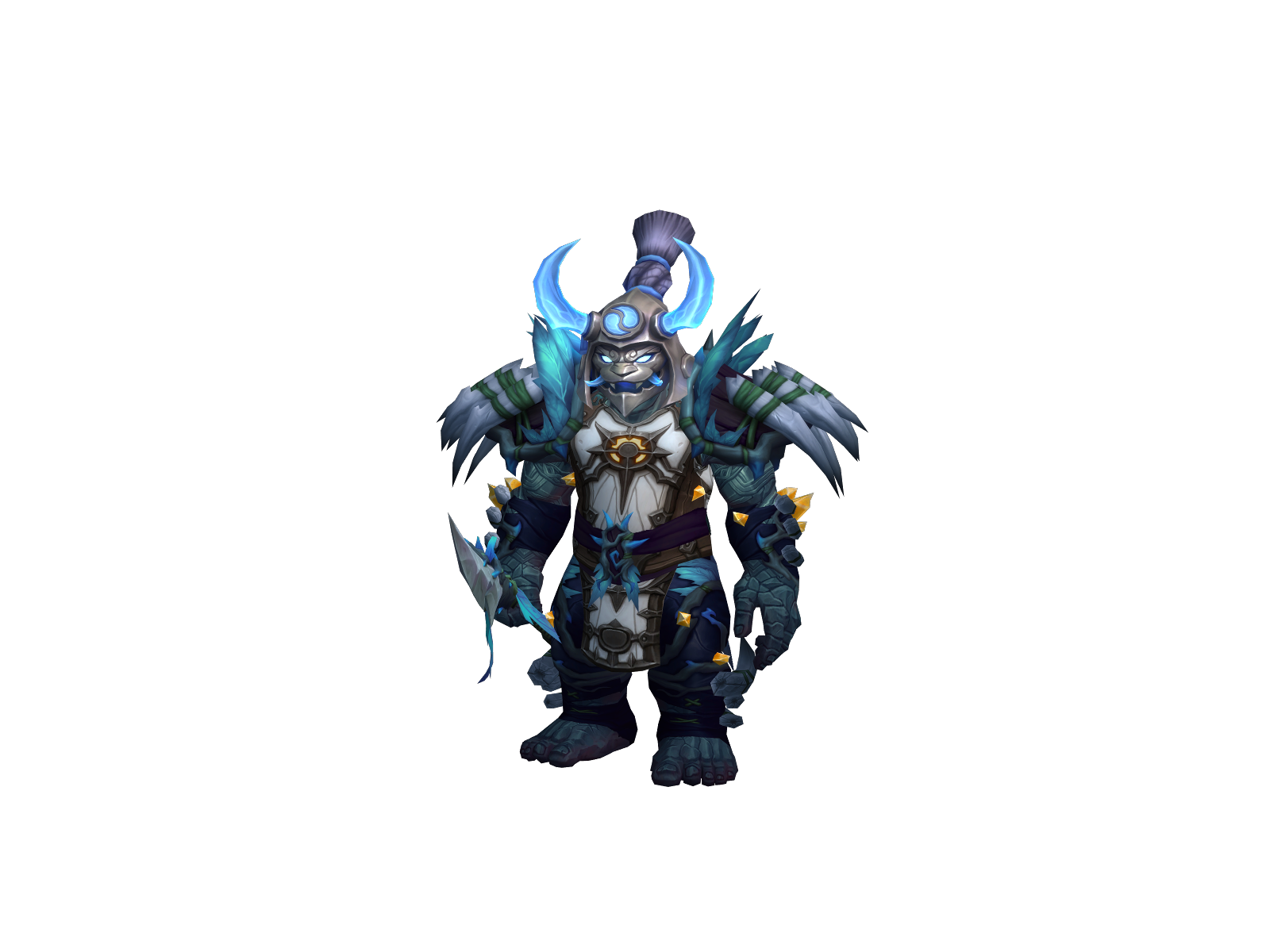 Flatirehand 3D character render
