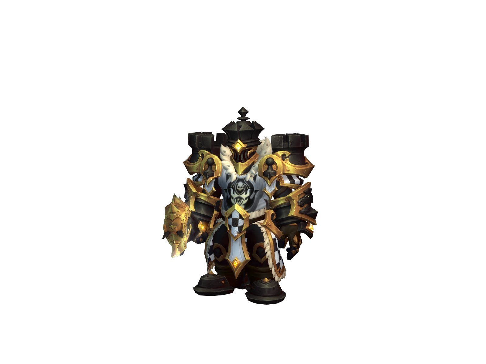 Shadk 3D character render