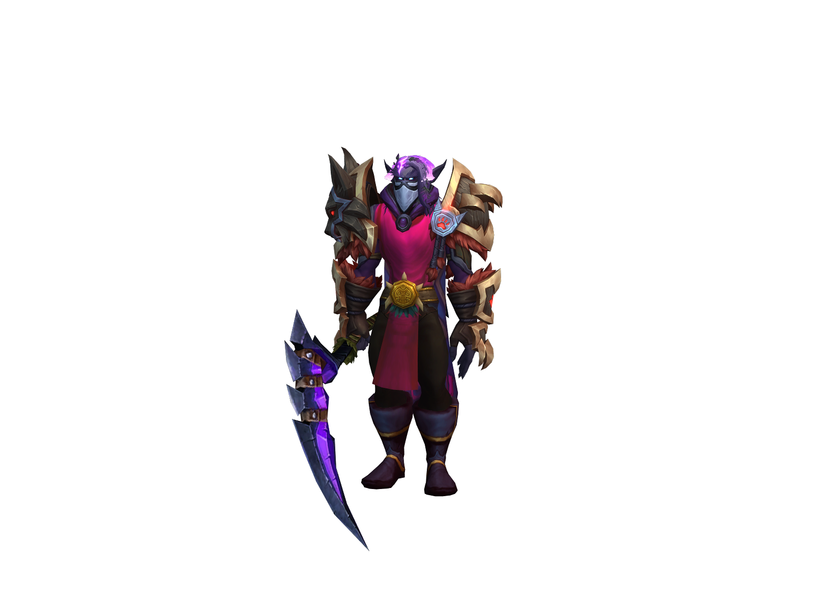 Jadouken 3D character render