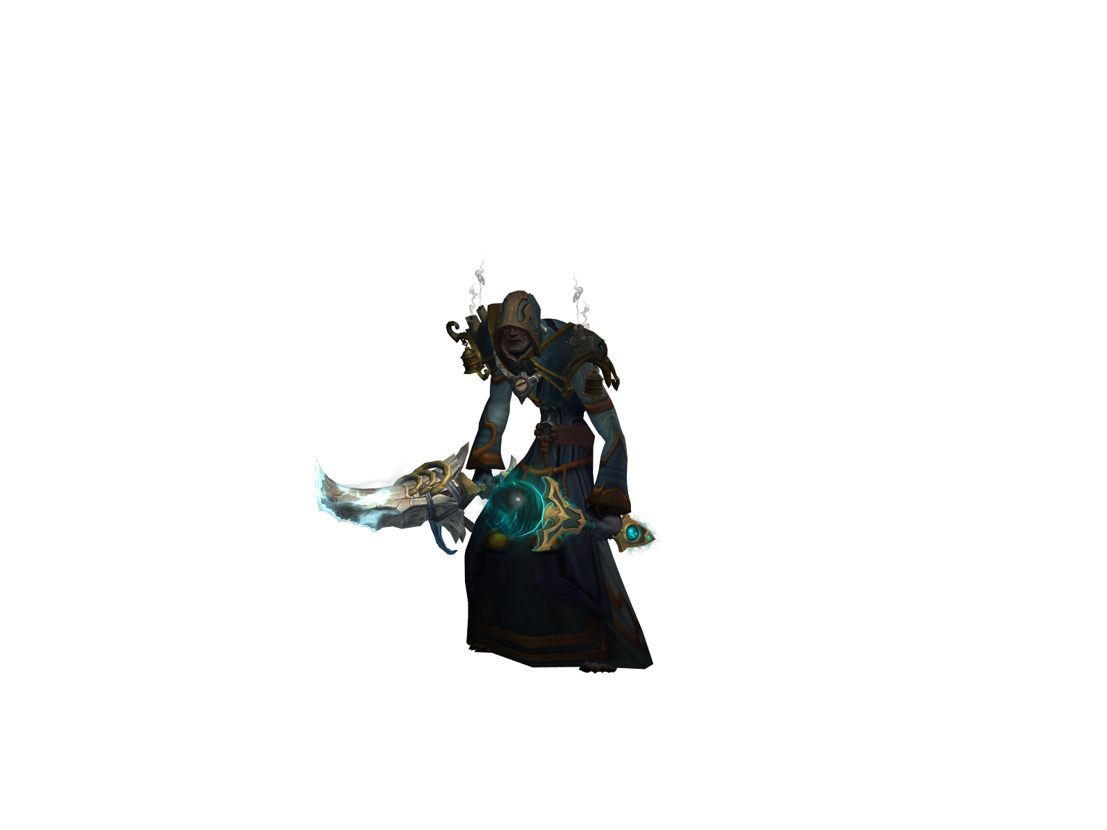 Mágus 3D character render