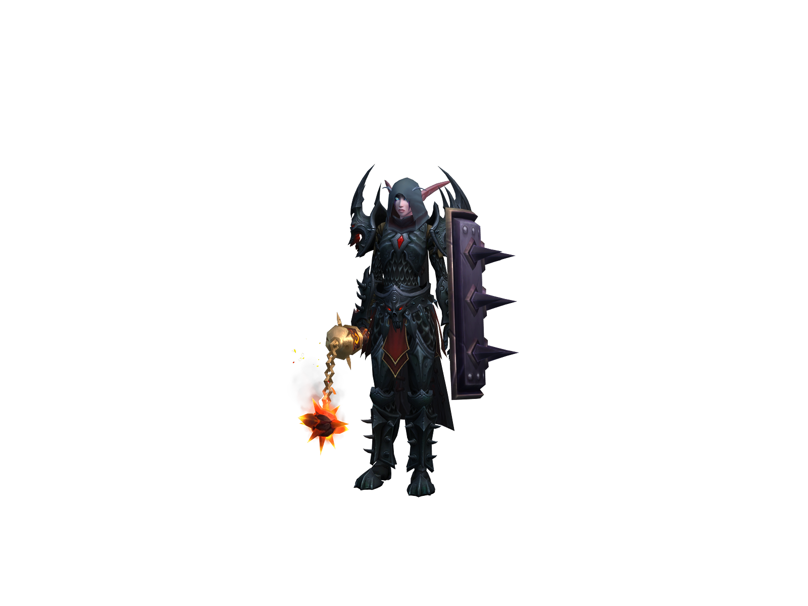 Aztecshield 3D character render