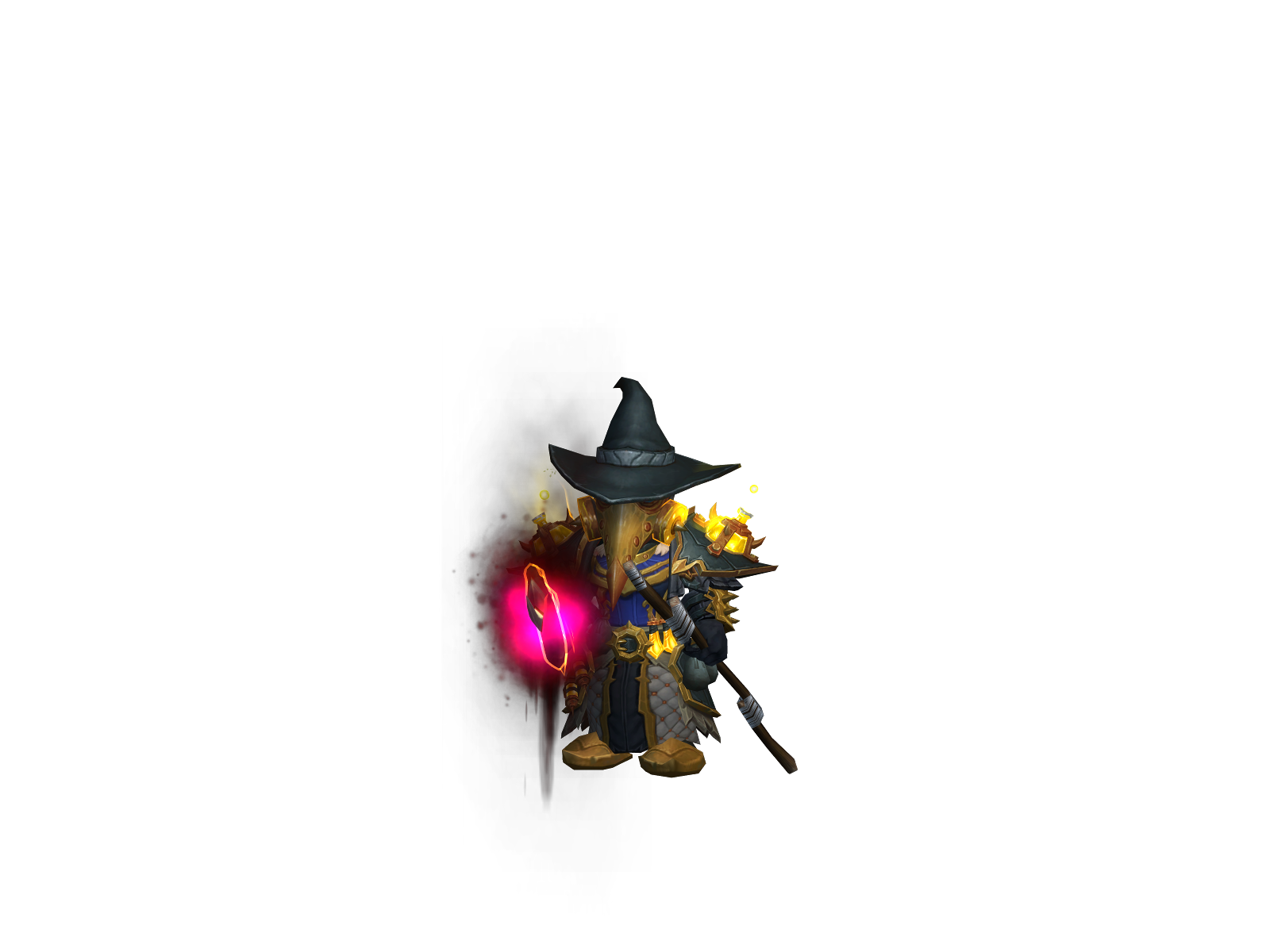 Panoochwhite 3D character render