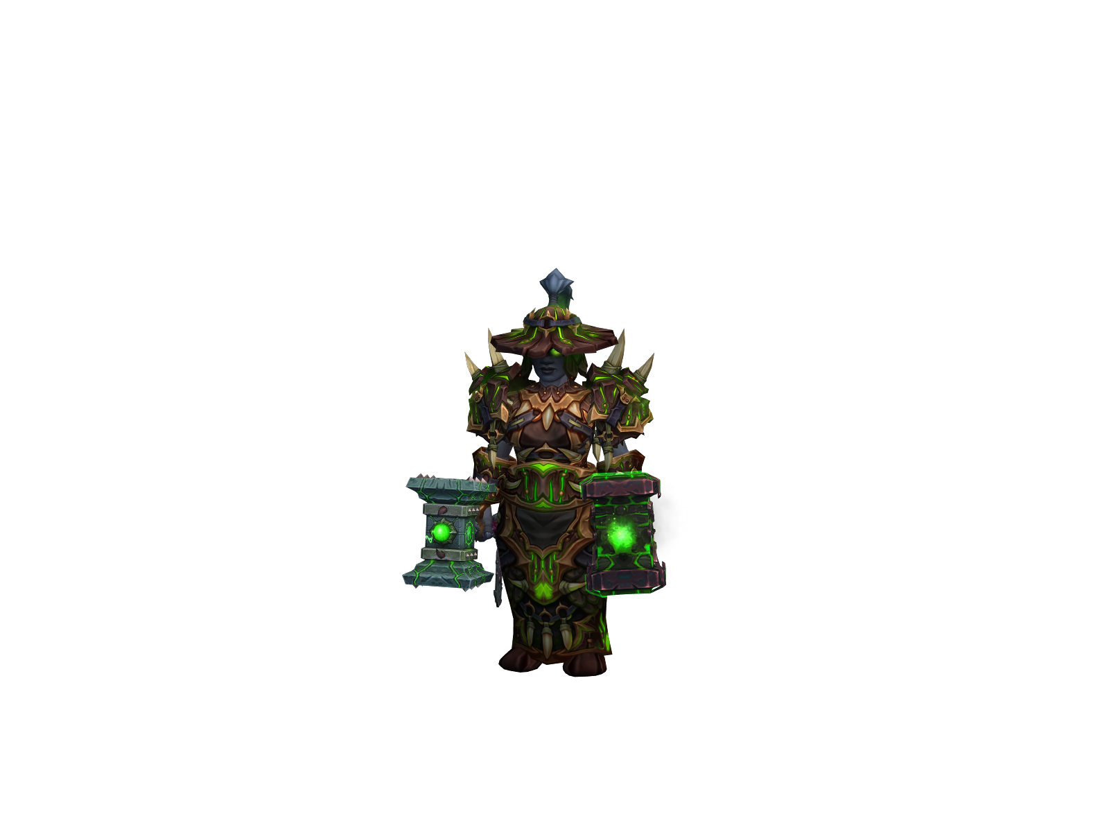 Namechangé 3D character render