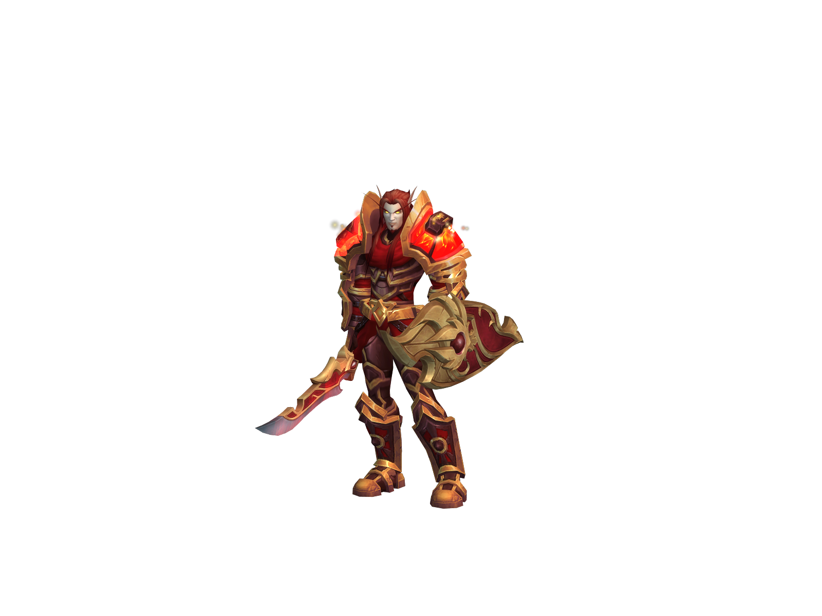 Silveras 3D character render