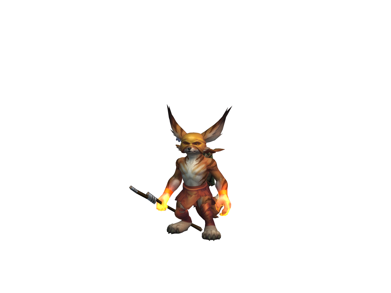 Whipllash 3D character render