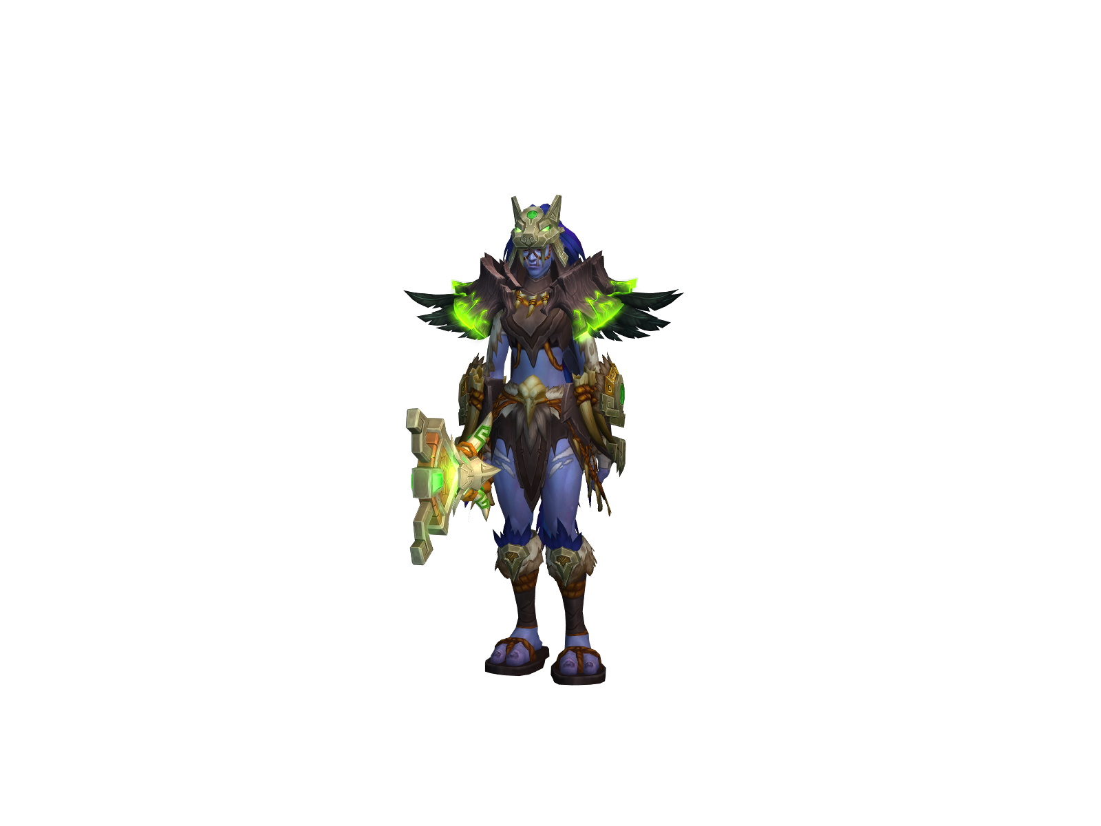 Kitsunne 3D character render