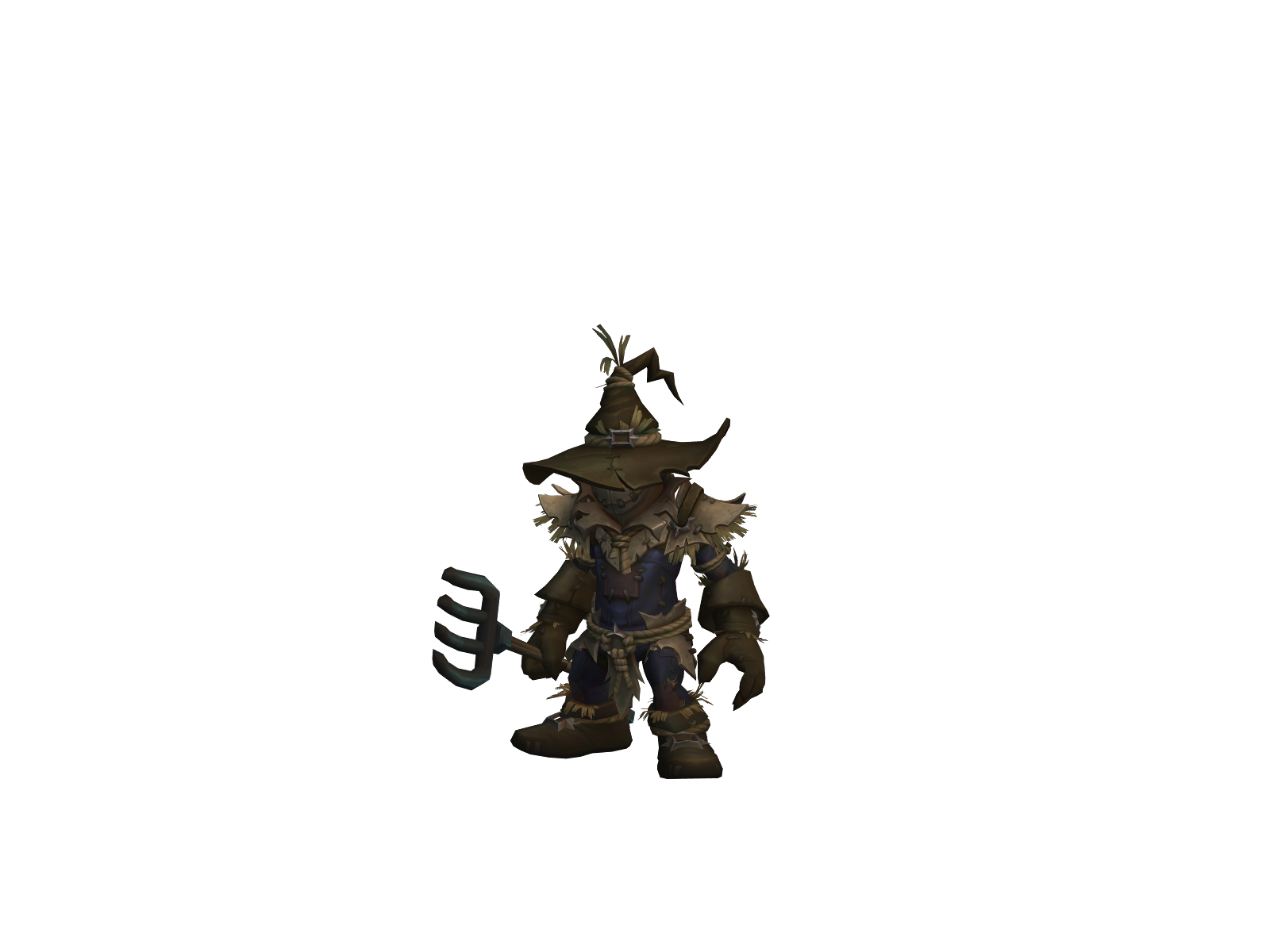 Rackincash 3D character render