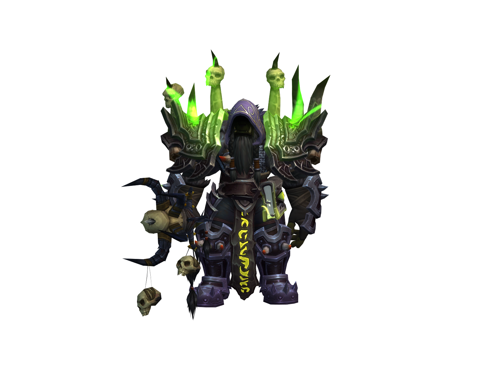 Gulnn 3D character render