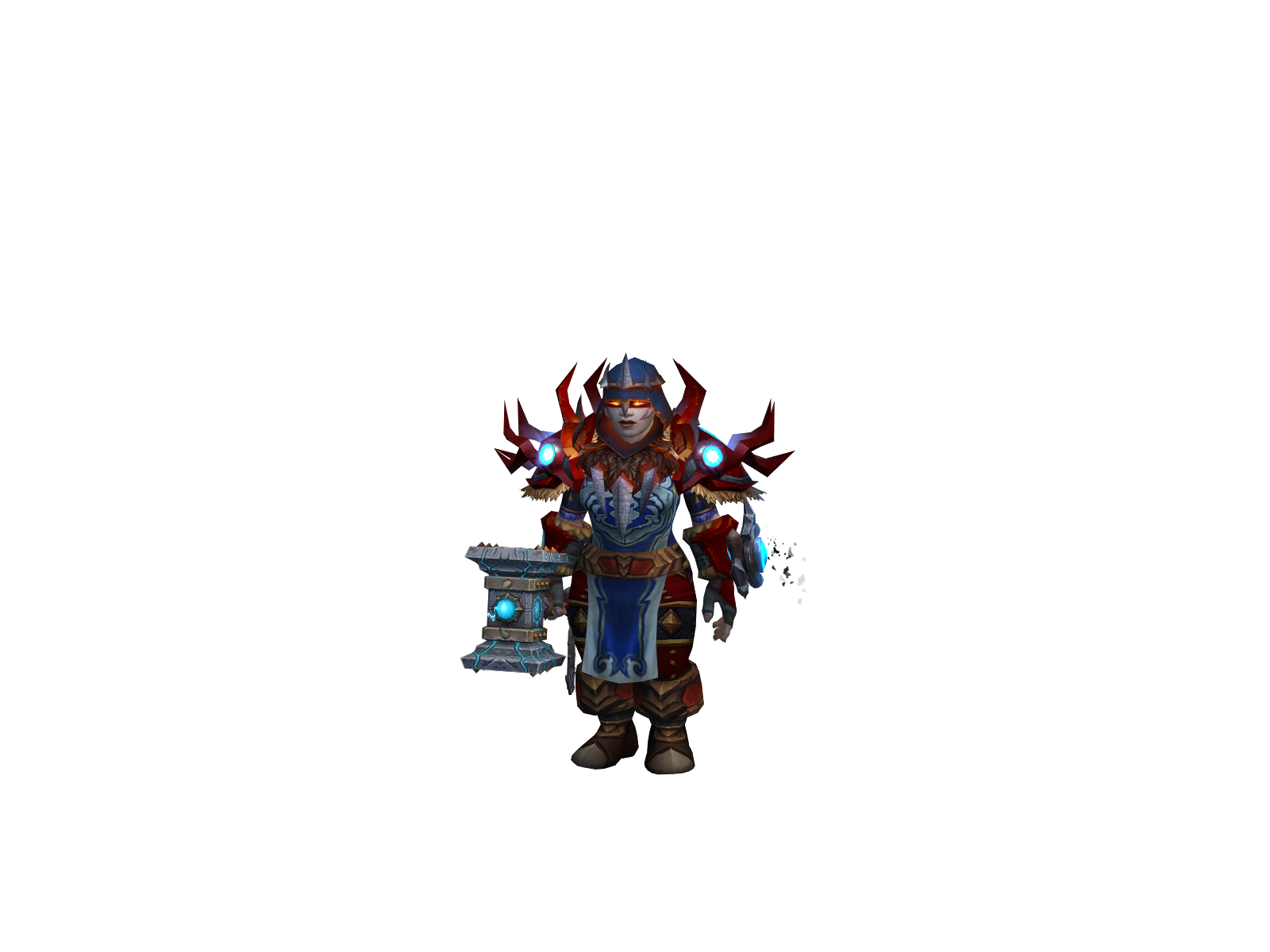 Shearz 3D character render