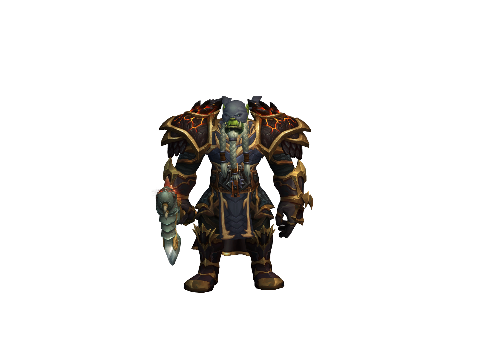 Gamarrosh 3D character render