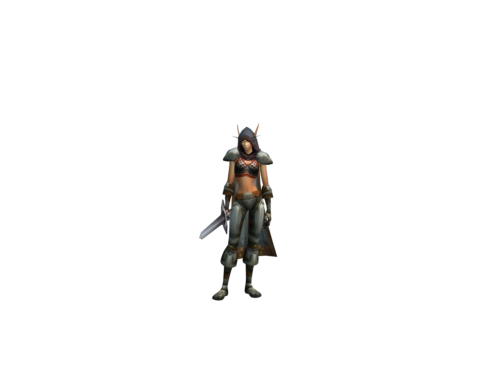 Chumliä 3D character render