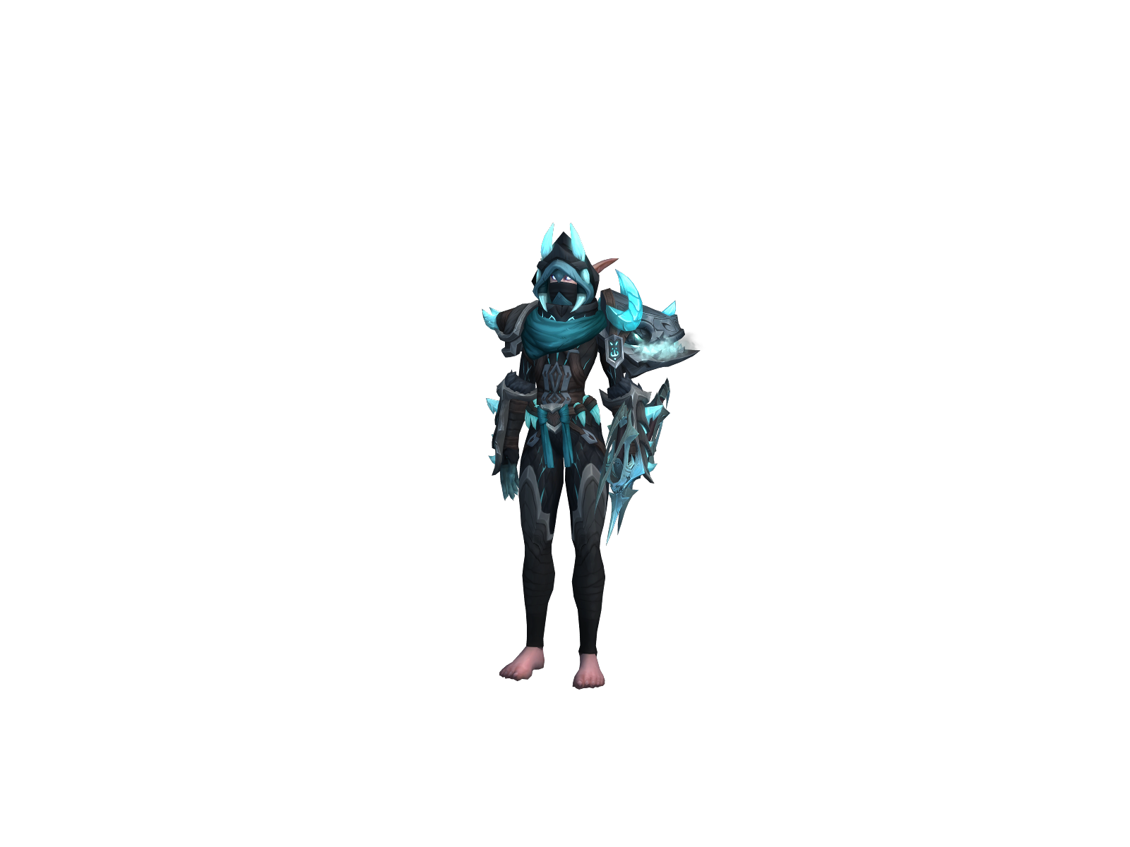 Chanceqt 3D character render