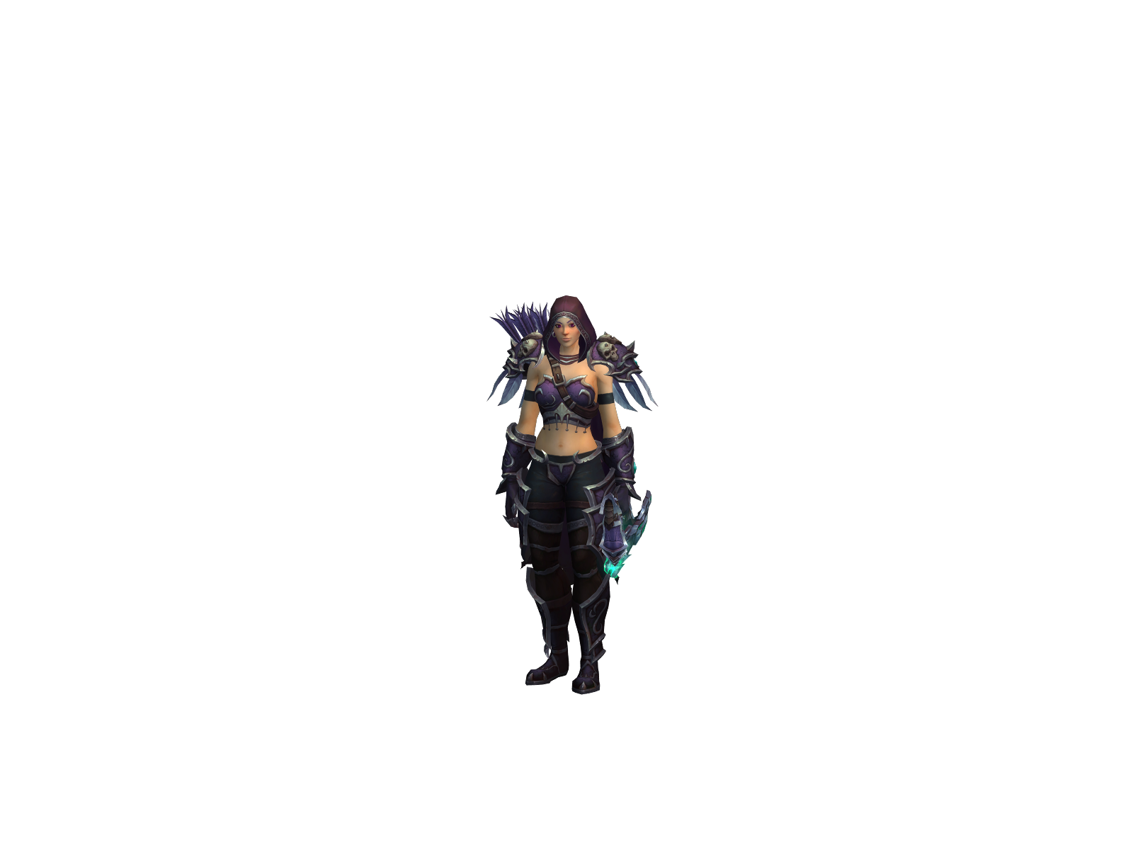 Okamii 3D character render