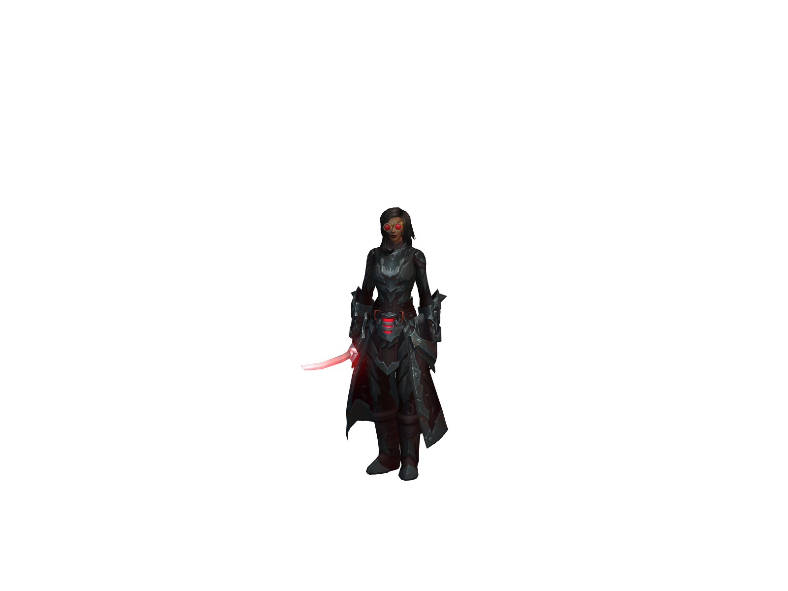 Rémington 3D character render